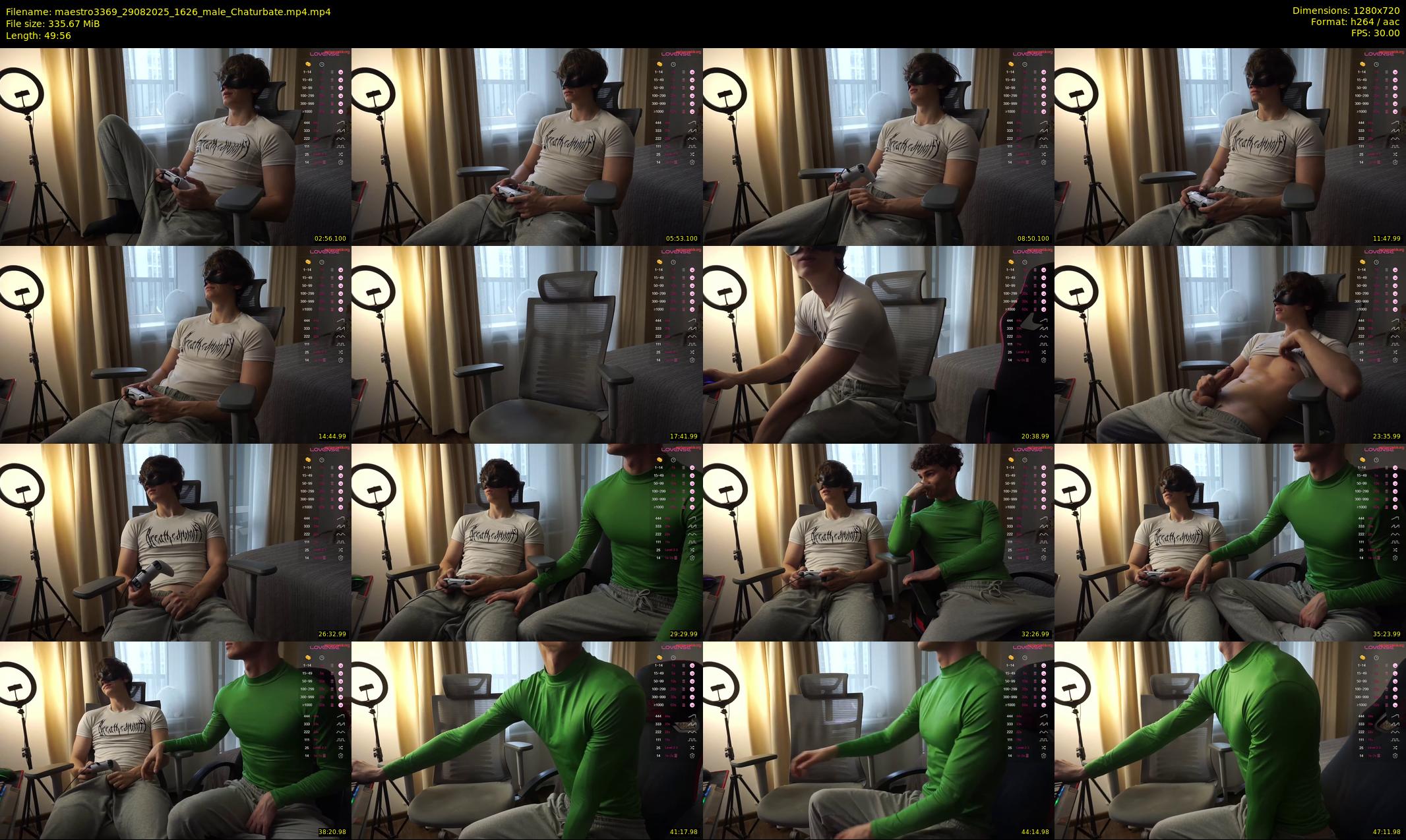 maestro3369 — 50 minute Chaturbate male cam show recording, 720p, Aug 29, 2025