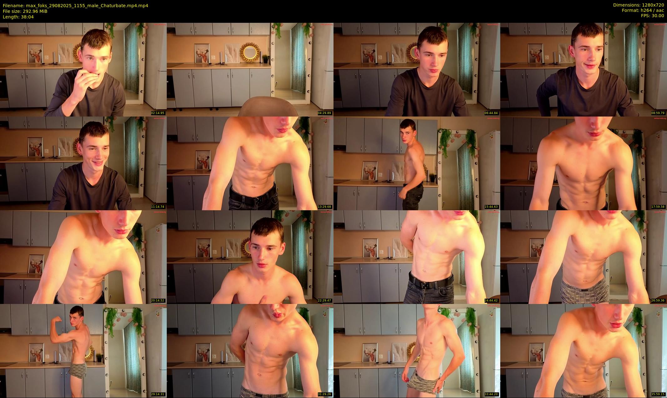 max_foks — 39 minute Chaturbate male cam show recording, 720p, Aug 29, 2025