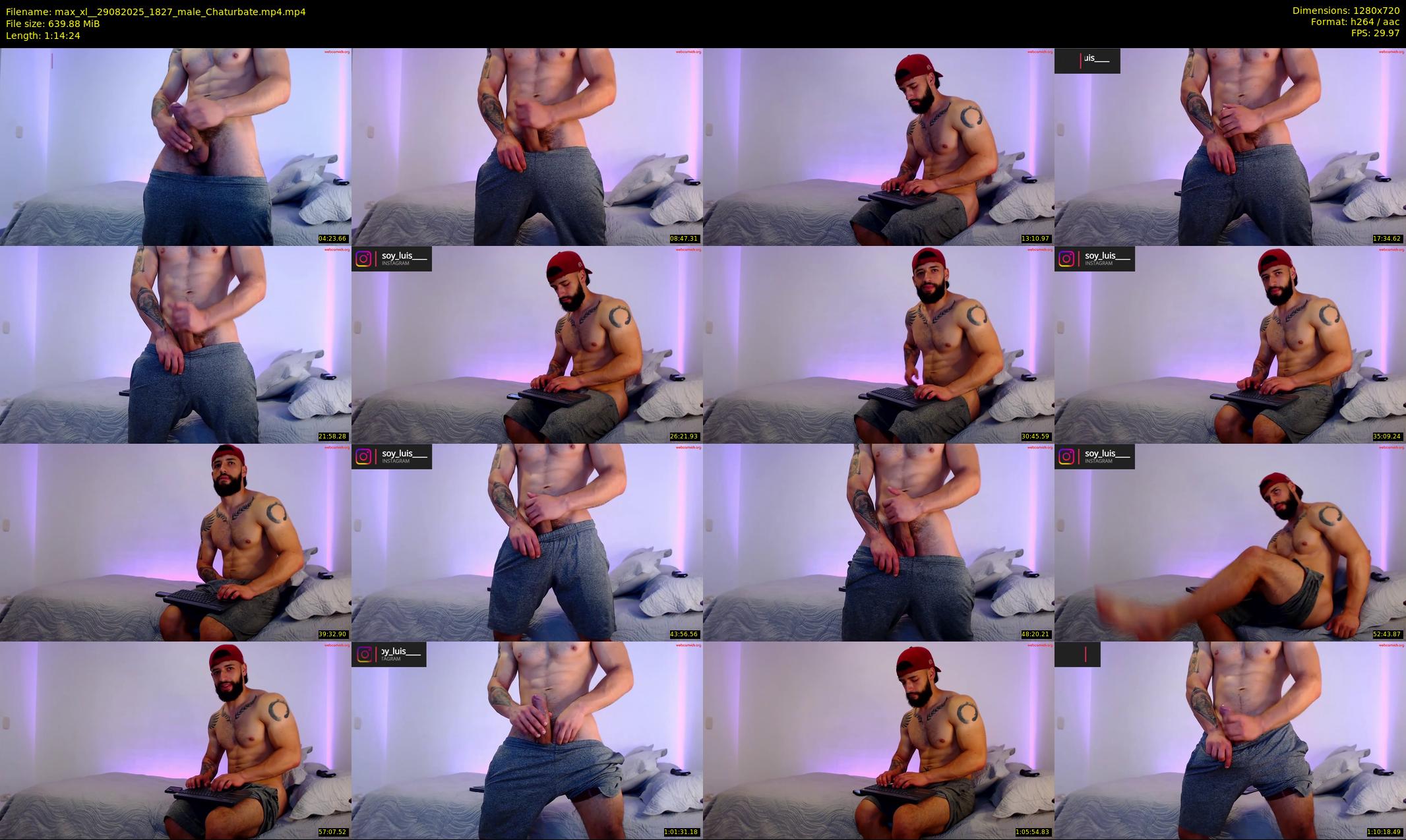 max_xl_ — 75 minute Chaturbate male cam show recording, 720p, Aug 29, 2025
