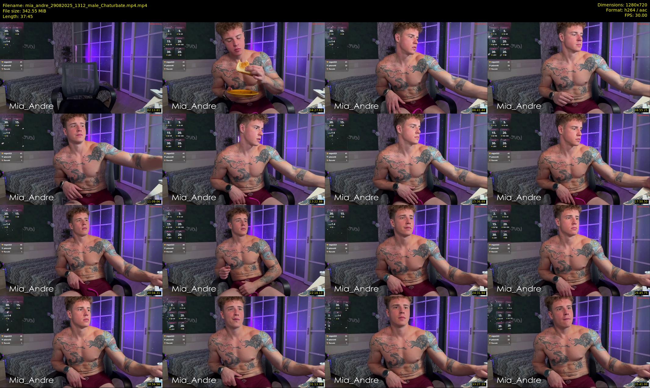 mia_andre — 38 minute Chaturbate couple cam show recording, 720p, Aug 29, 2025