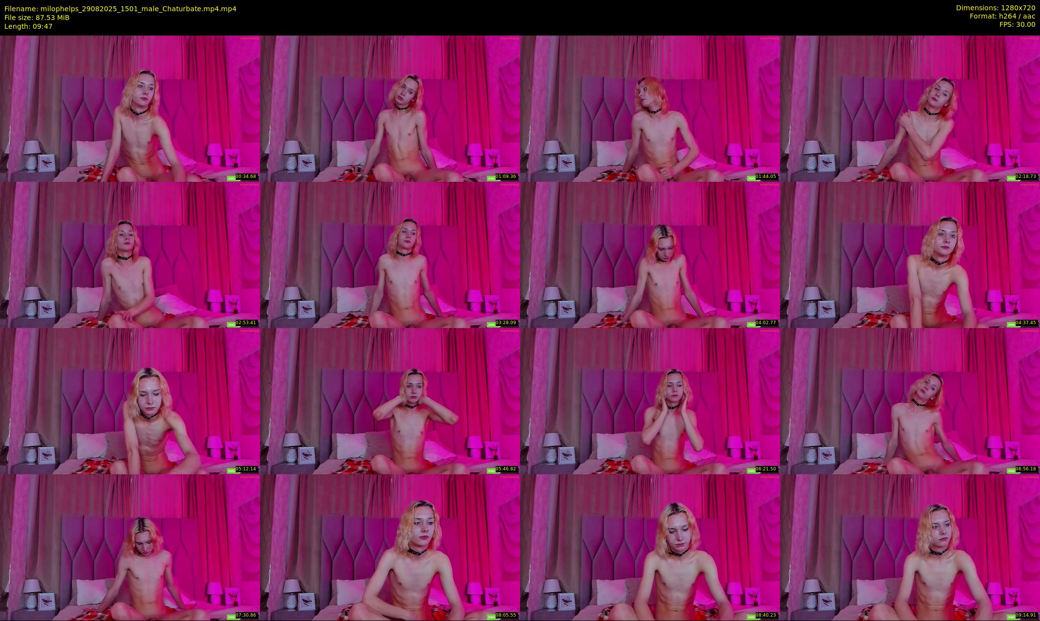 milophelps — 10 minute Chaturbate male cam show recording, 720p, Aug 29, 2025