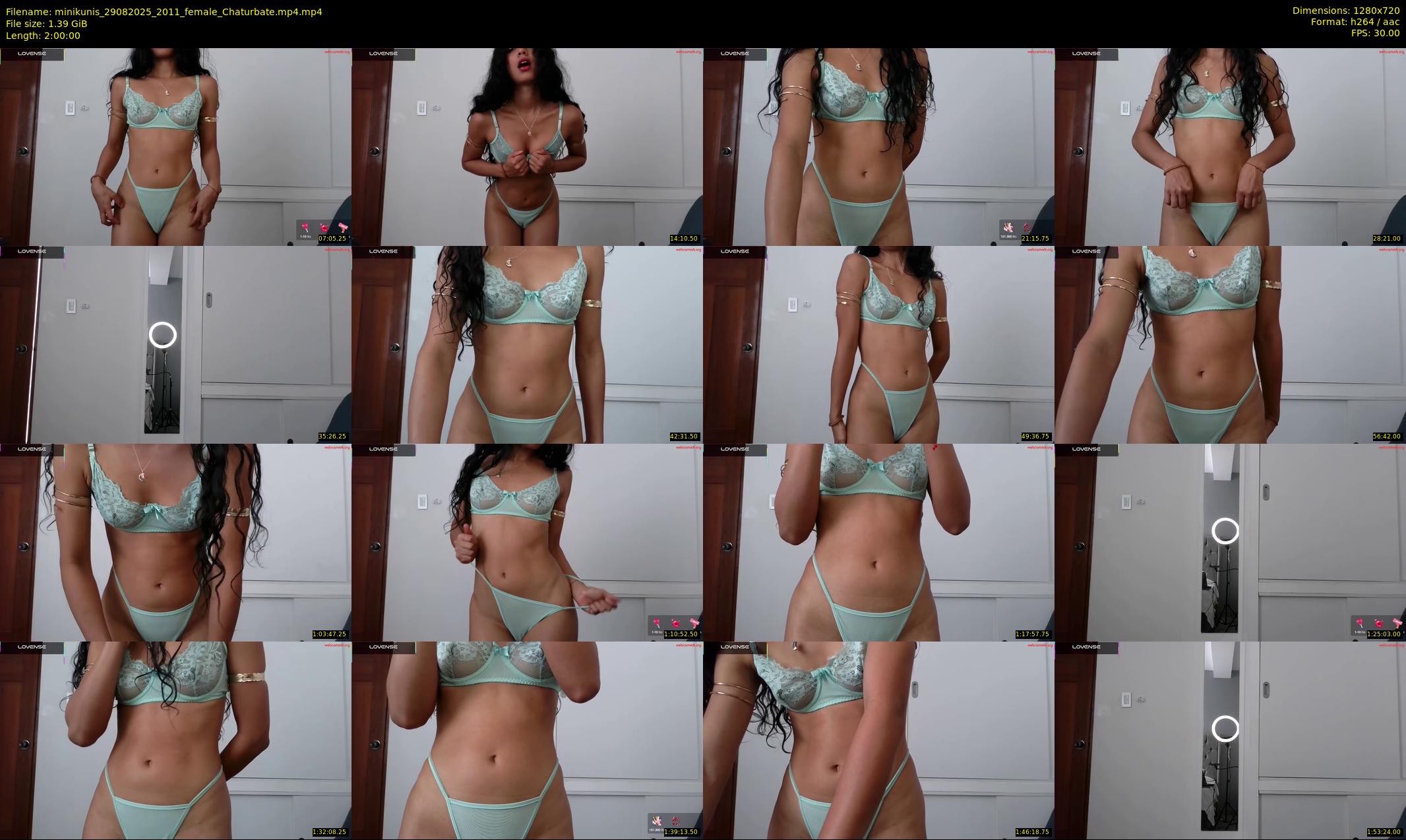 minikunis — 120 minute Chaturbate couple cam show recording, 720p, Aug 29, 2025