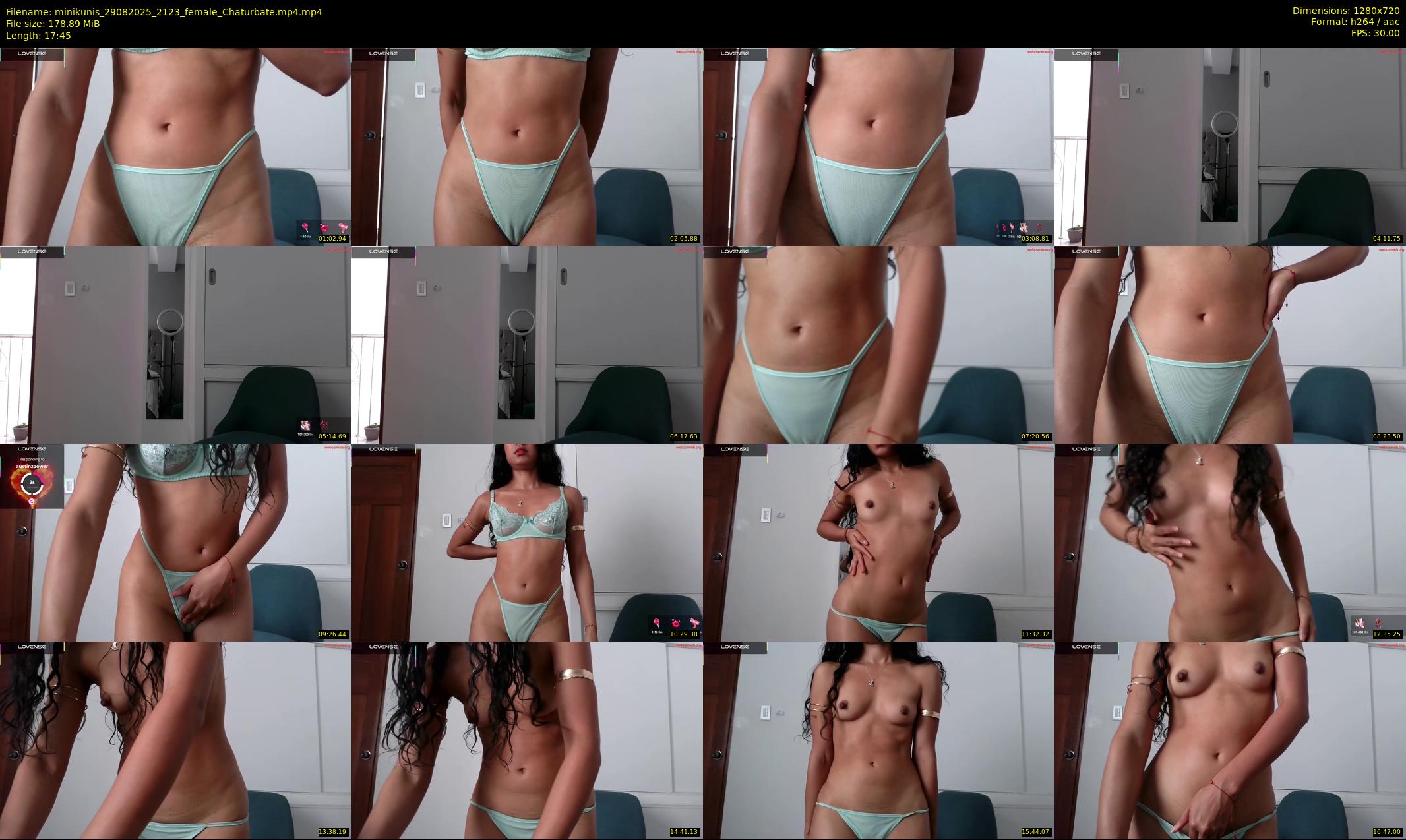 minikunis — 18 minute Chaturbate couple cam show recording, 720p, Aug 29, 2025