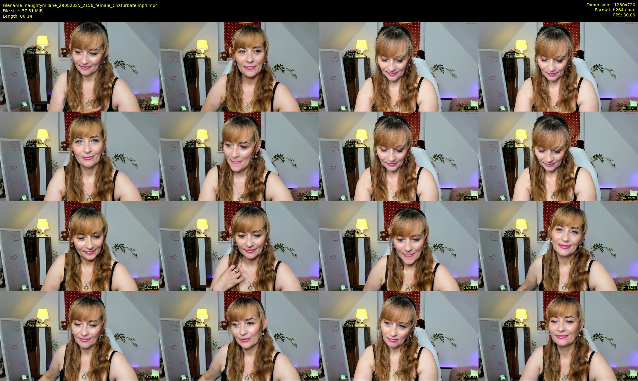 naughtymilane — 7 minute Chaturbate female cam show recording, 720p, Aug 29, 2025