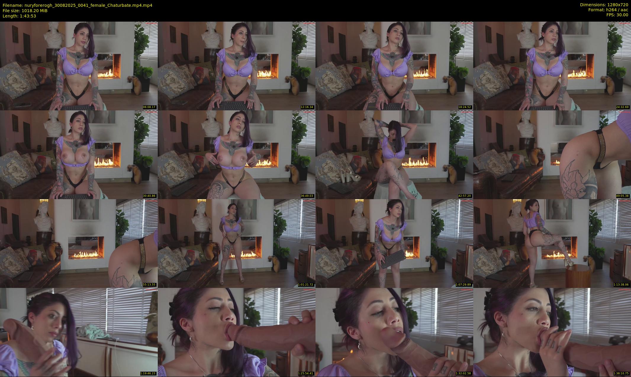 nuryforerogh — 104 minute Chaturbate female cam show recording, 720p, Aug 30, 2025