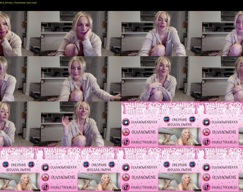 oliviaowens — 6 minute Chaturbate female cam show recording, 720p, Aug 29, 2025