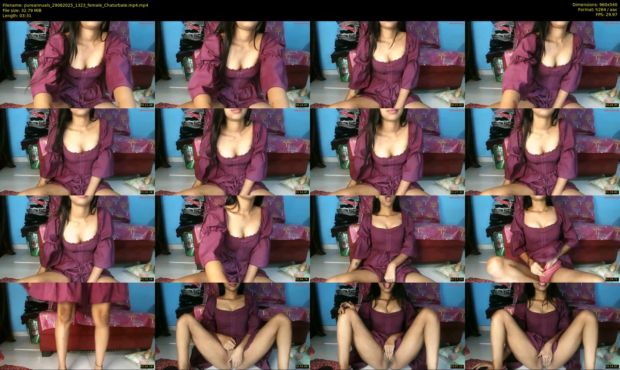 pureannuals — 4 minute Chaturbate female cam show recording, 480p, Aug 29, 2025