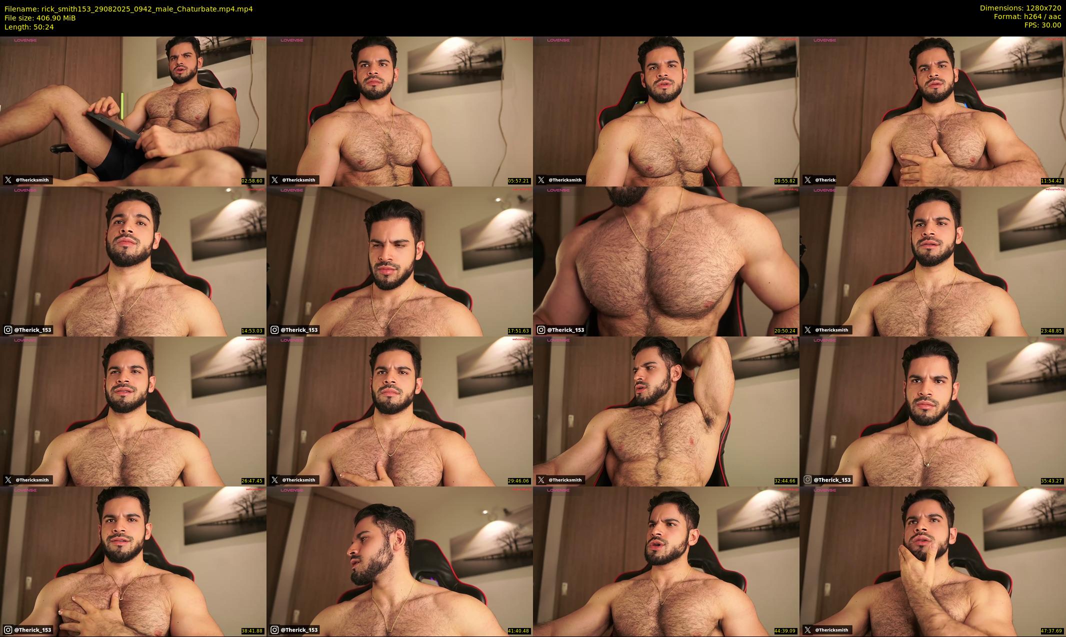 rick_smith153 — 51 minute Chaturbate male cam show recording, 720p, Aug 29, 2025
