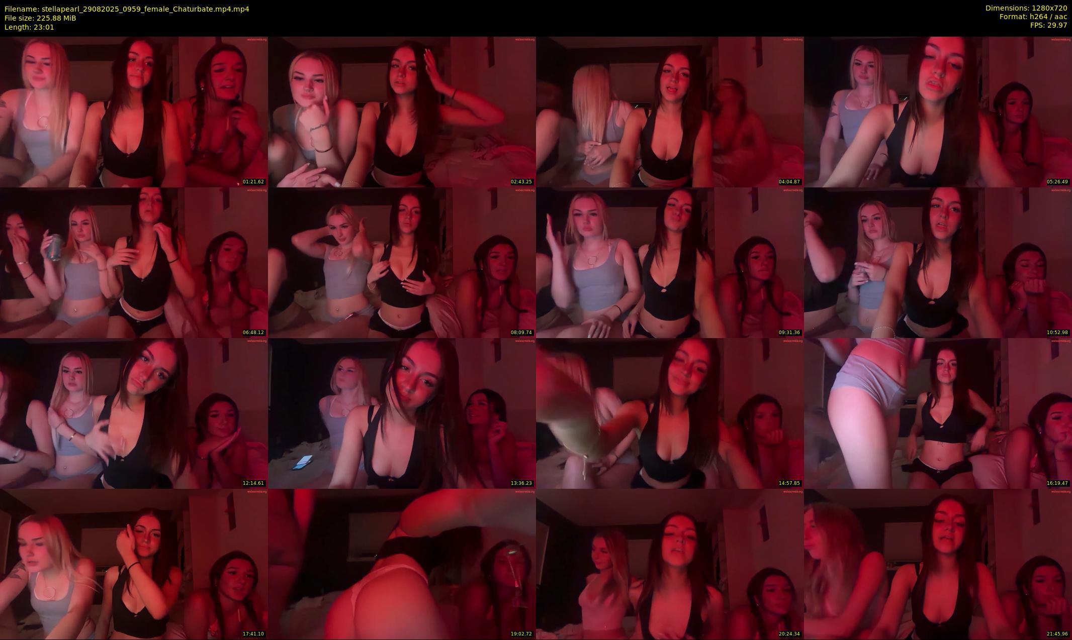 stellapearl — 24 minute Chaturbate female cam show recording, 720p, Aug 29, 2025