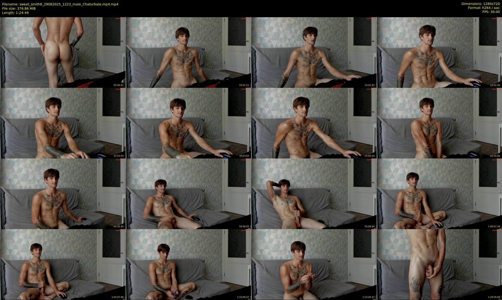 sweet_smith8 — 85 minute Chaturbate male cam show recording, 720p, Aug 29, 2025