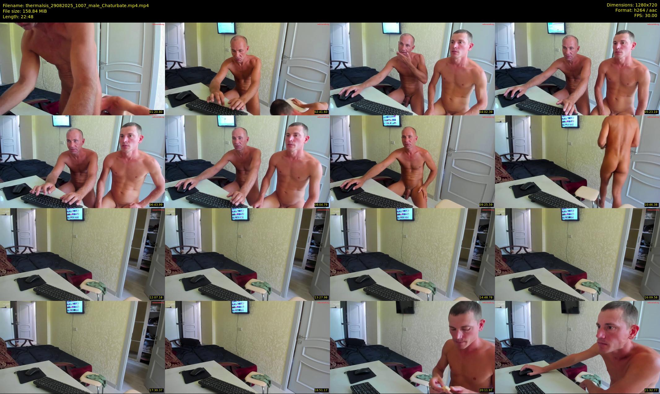 thermalsis — 23 minute Chaturbate male cam show recording, 720p, Aug 29, 2025