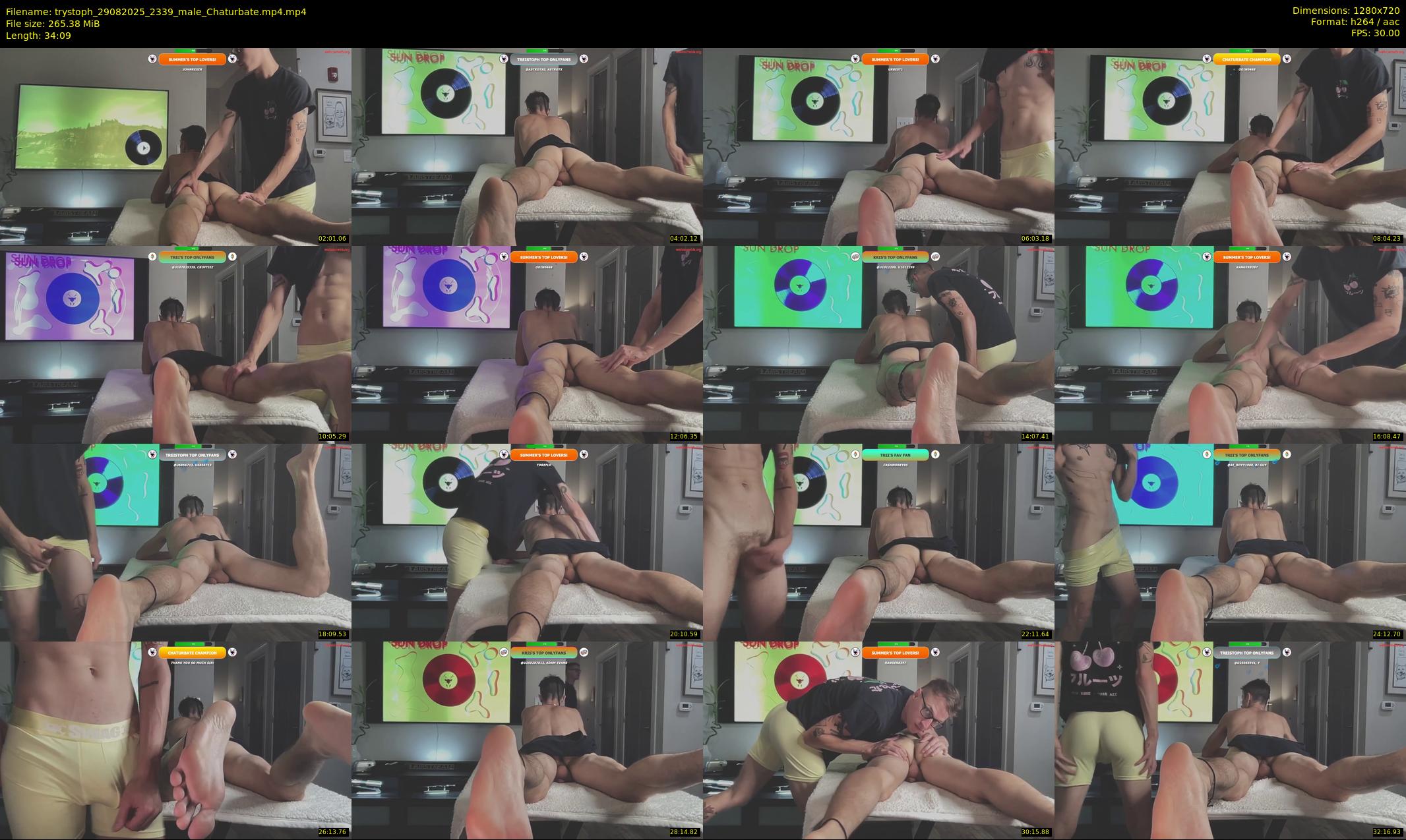 trystoph — 35 minute Chaturbate male cam show recording, 720p, Aug 29, 2025