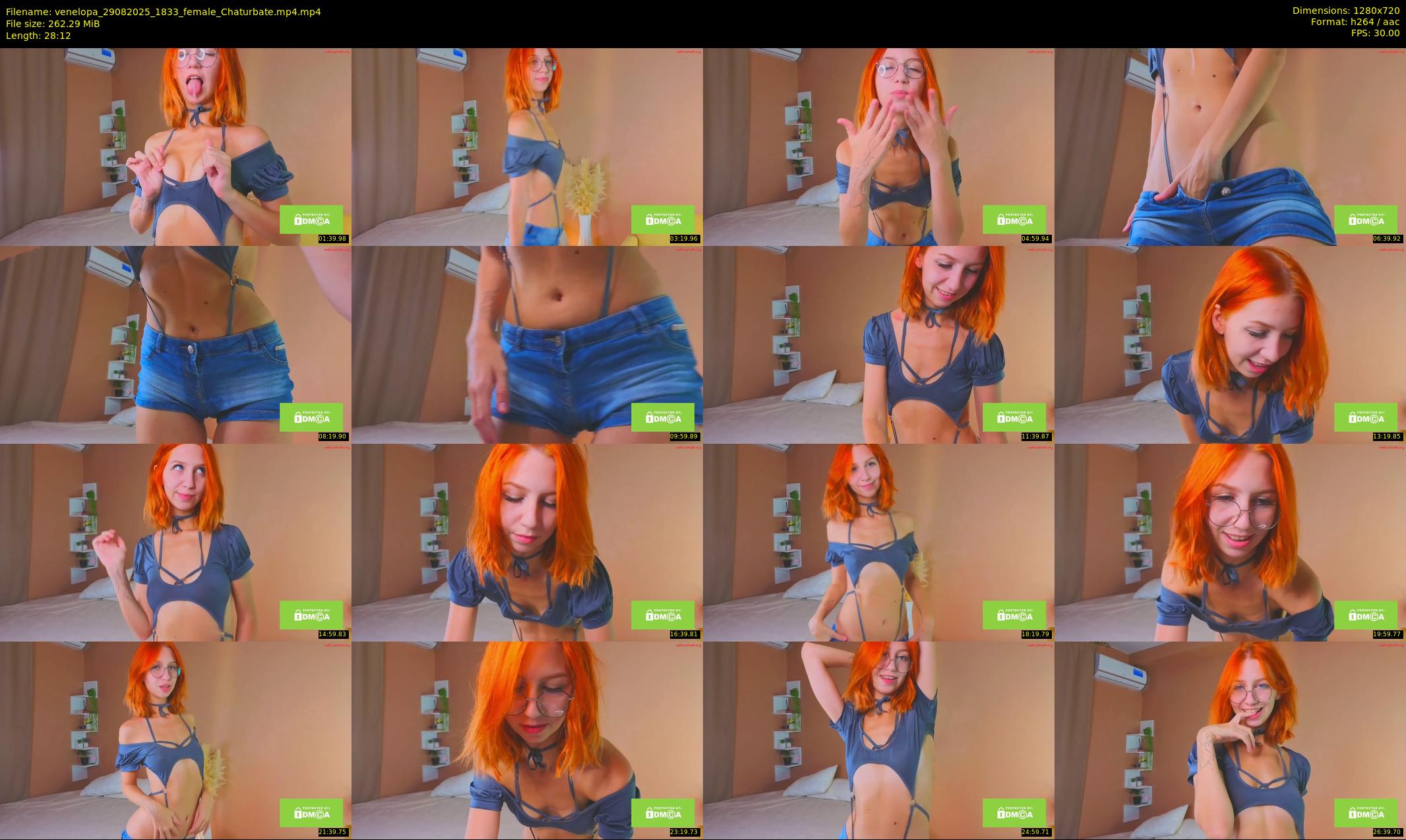 venelopa — 29 minute Chaturbate female cam show recording, 720p, Aug 29, 2025