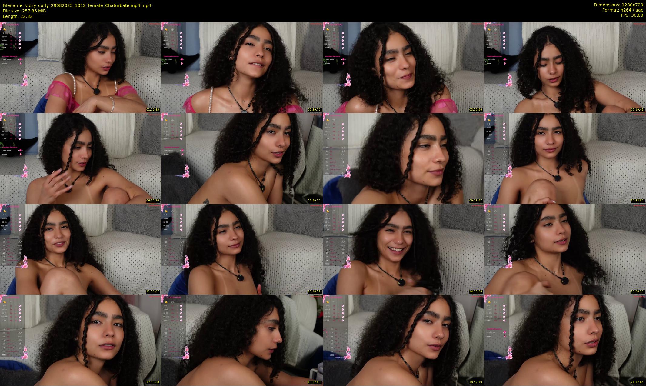 vicky_curly — 23 minute Chaturbate female cam show recording, 720p, Aug 29, 2025