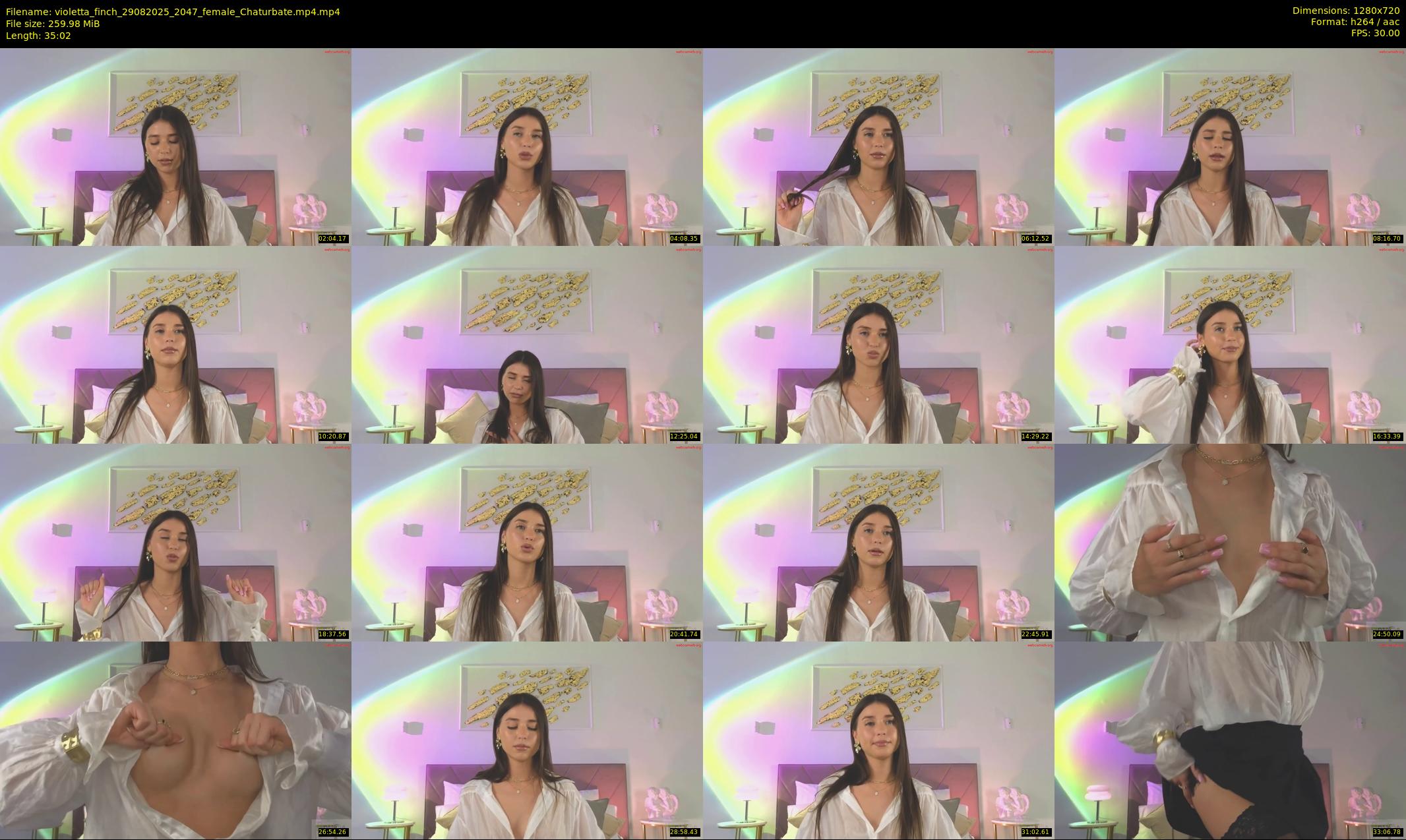 violetta_finch — 36 minute Chaturbate female cam show recording, 720p, Aug 29, 2025