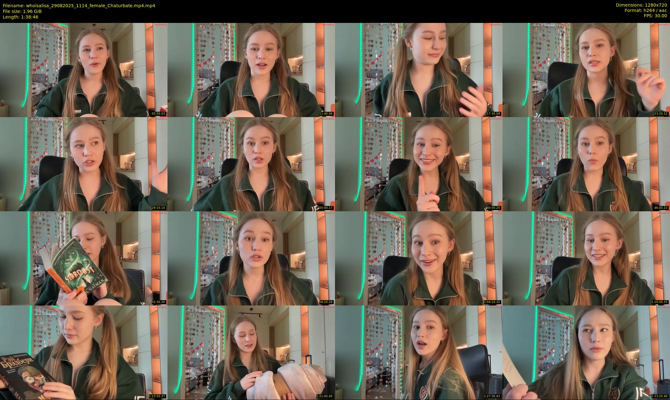 whoisalisa — 99 minute Chaturbate female cam show recording, 720p, Aug 29, 2025