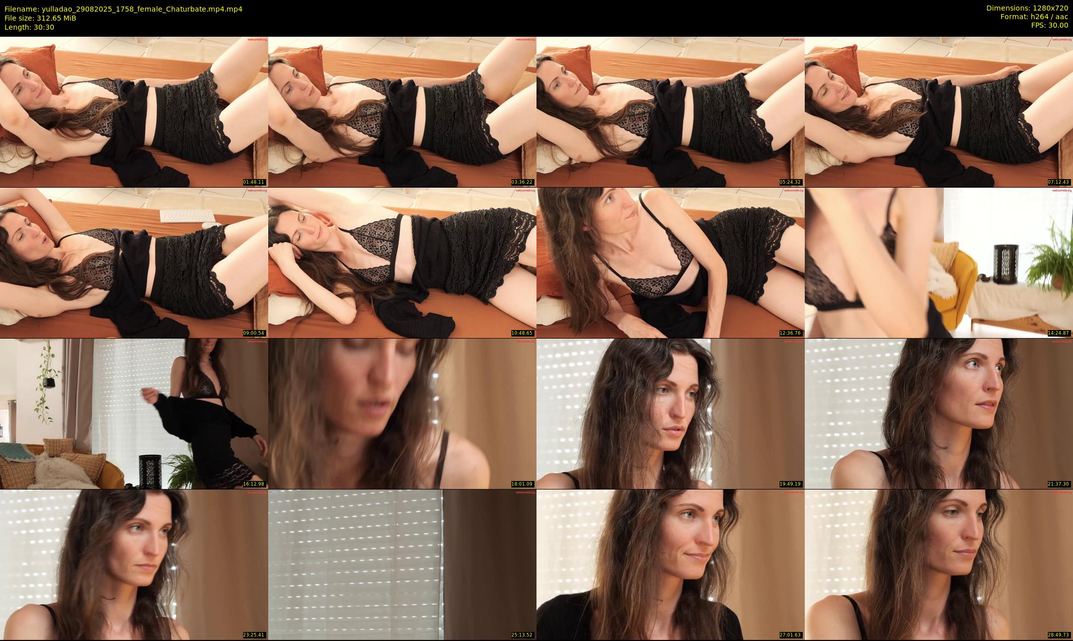 yulladao — 31 minute Chaturbate female cam show recording, 720p, Aug 29, 2025