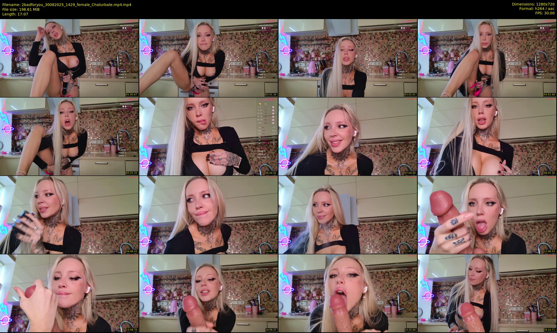 2badforyou — 18 minute Chaturbate couple cam show recording, 720p, Aug 30, 2025