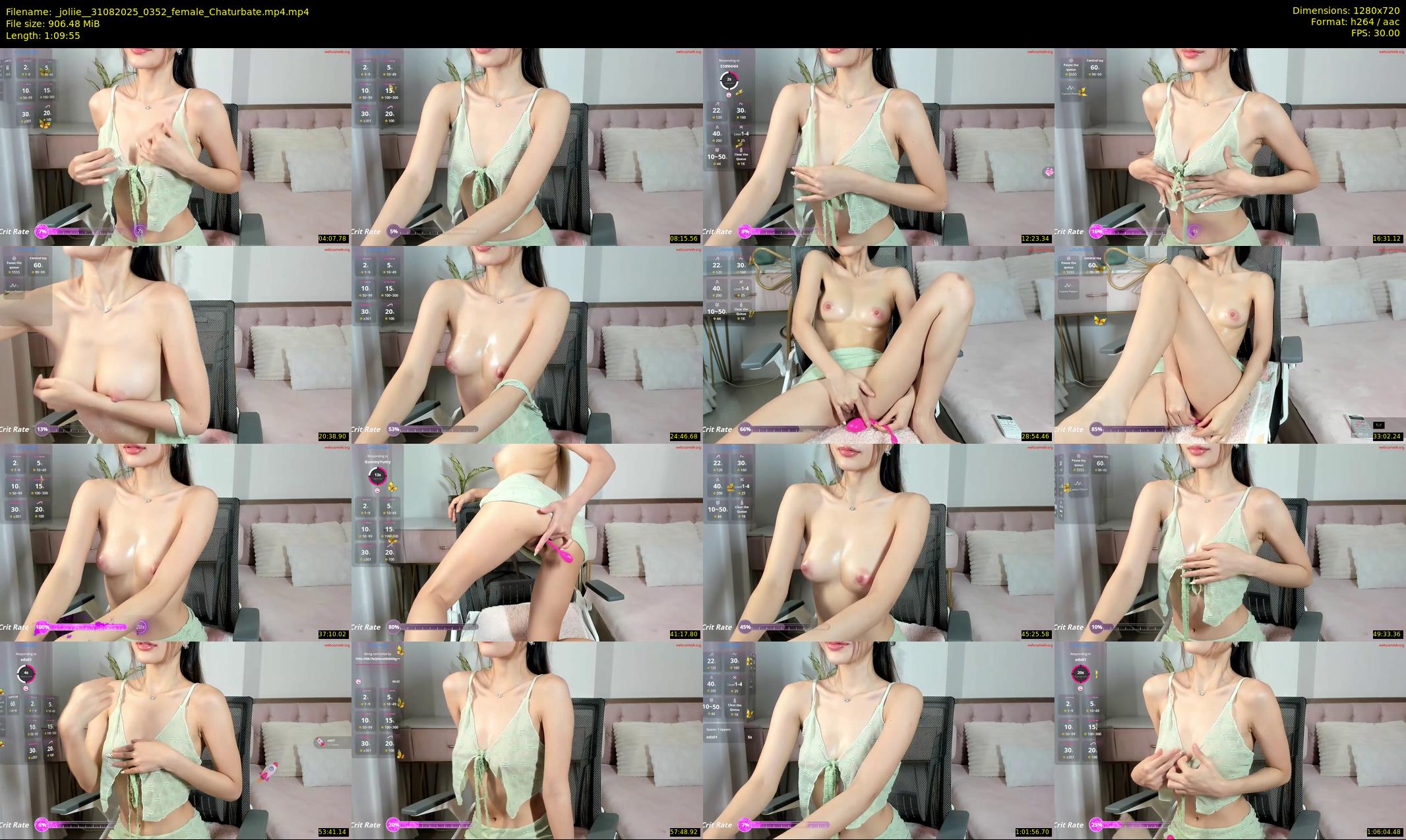 _joliie_ — 70 minute Chaturbate female cam show recording, 720p, Aug 31, 2025