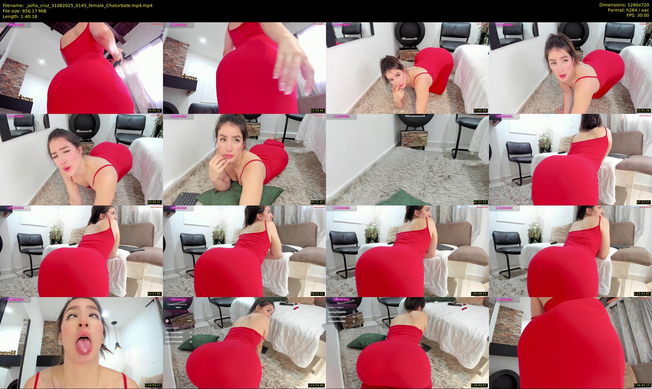 _sofia_cruz — 101 minute Chaturbate female cam show recording, 720p, Aug 31, 2025