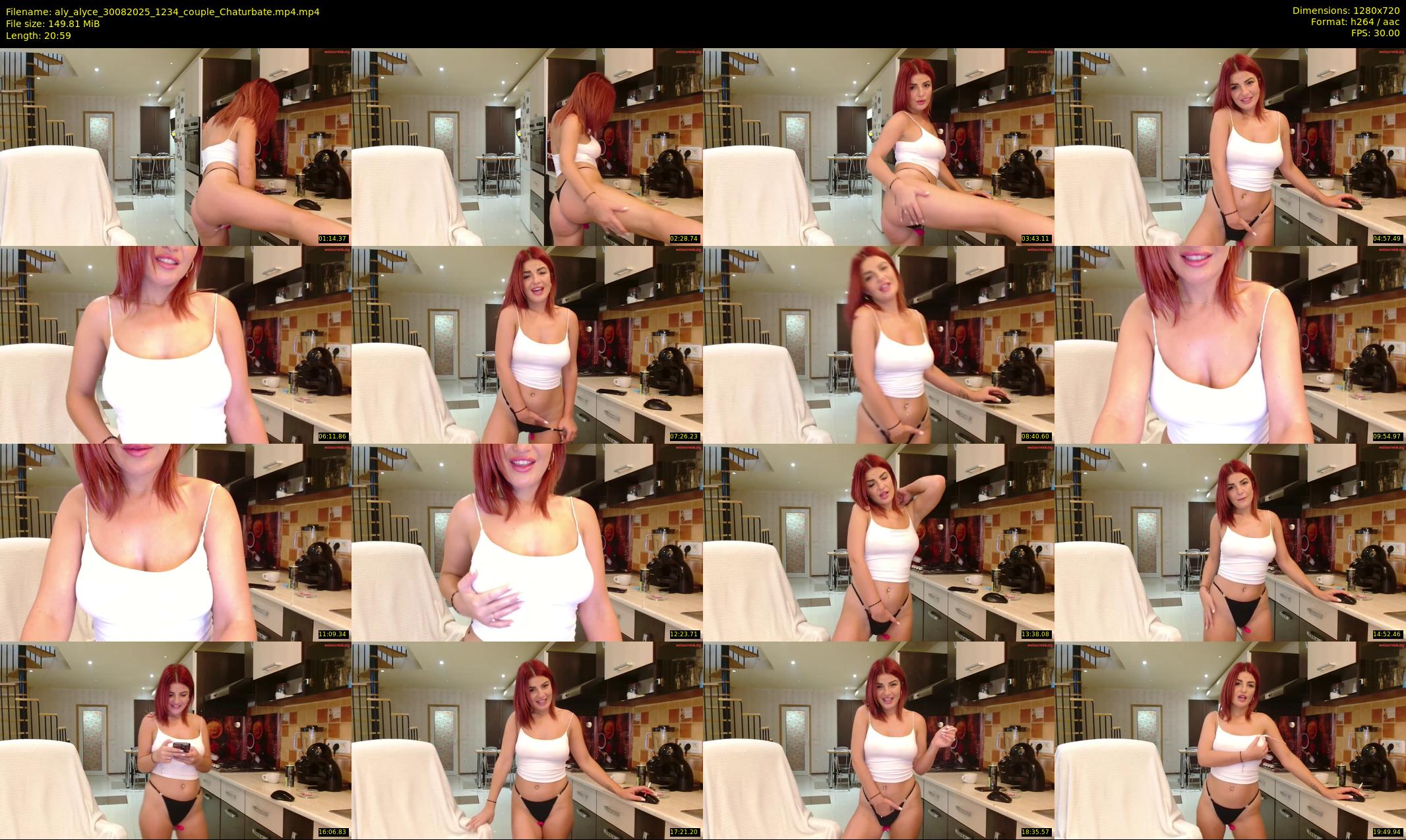 aly_alyce — 21 minute Chaturbate female cam show recording, 720p, Aug 30, 2025