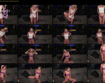 blondefoxsilverfox — 6 minute Chaturbate couple cam show recording, 720p, Aug 30, 2025