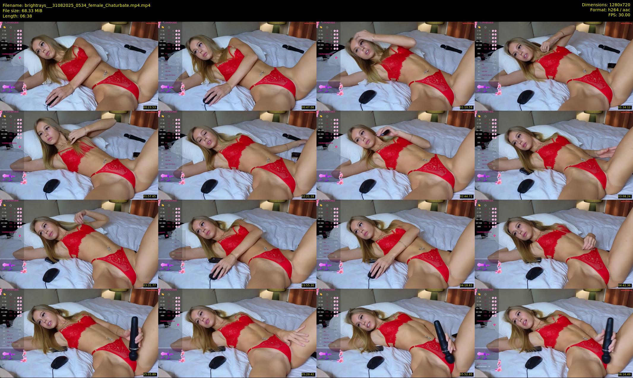 brightrays__ — 7 minute Chaturbate female cam show recording, 720p, Aug 31, 2025