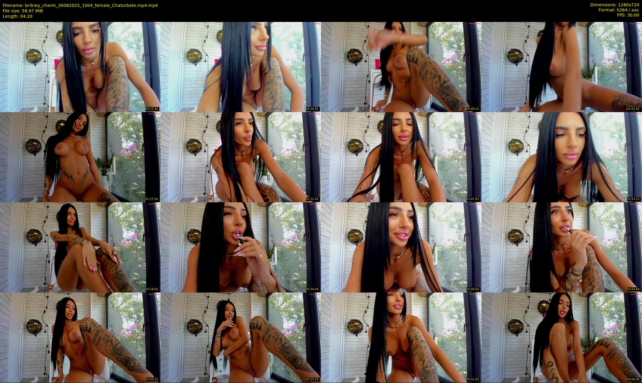 britney_charm — 5 minute Chaturbate female cam show recording, 720p, Aug 30, 2025