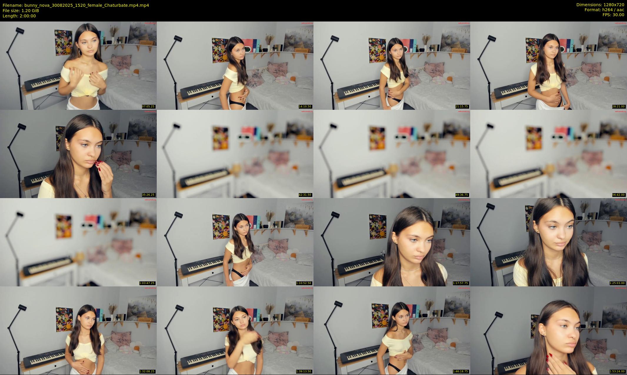 bunny_nova — 120 minute Chaturbate female cam show recording, 720p, Aug 30, 2025