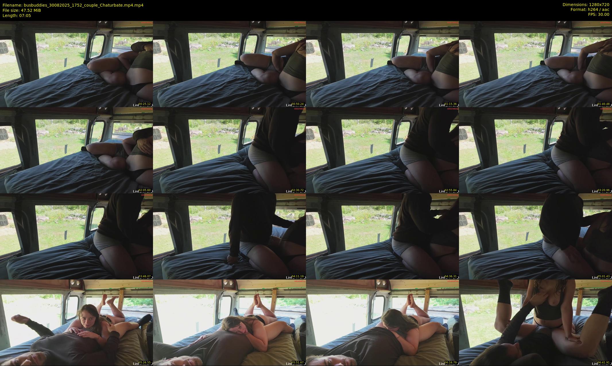 busbuddies — 8 minute Chaturbate couple cam show recording, 720p, Aug 30, 2025