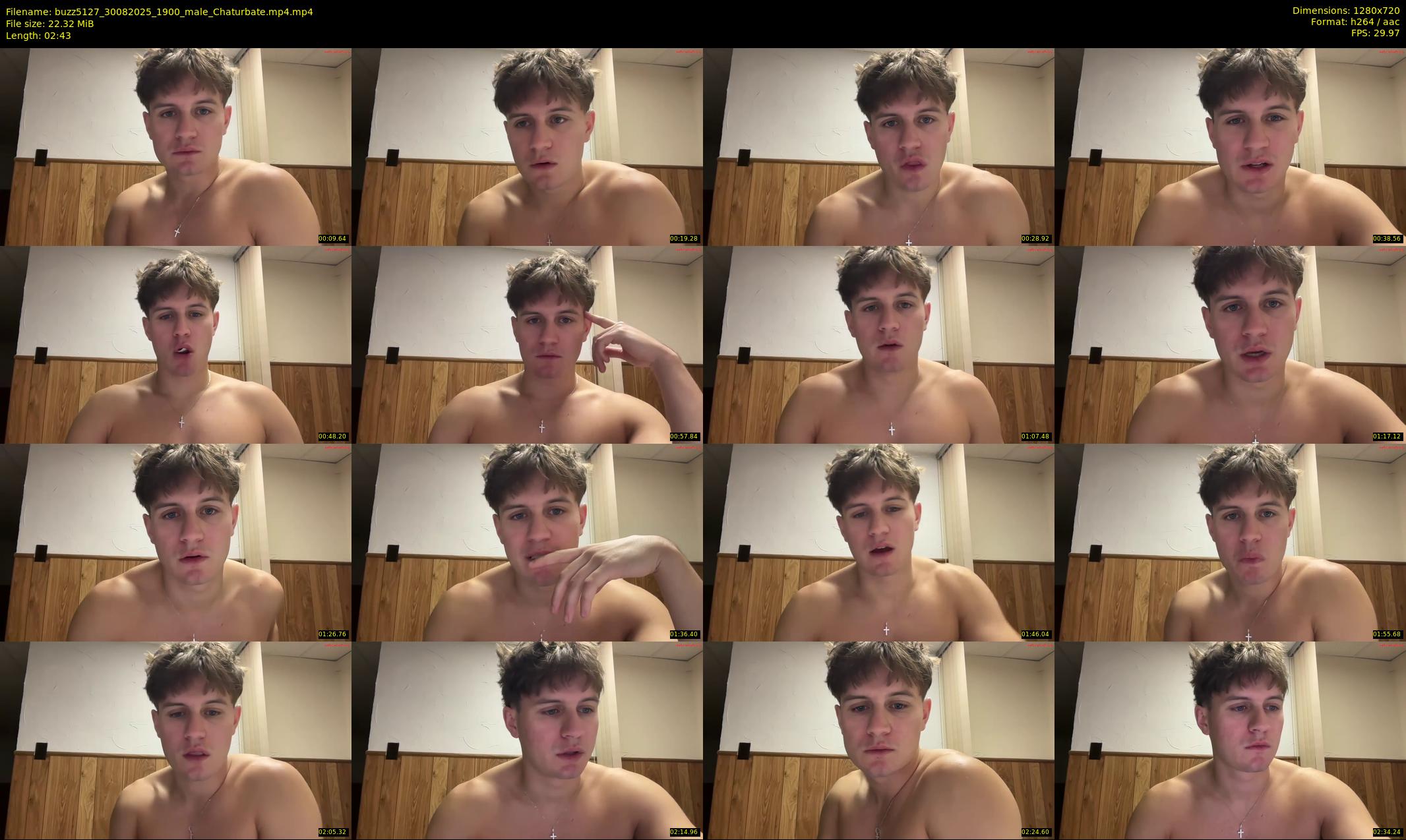buzz5127 — 3 minute Chaturbate male cam show recording, 720p, Aug 30, 2025
