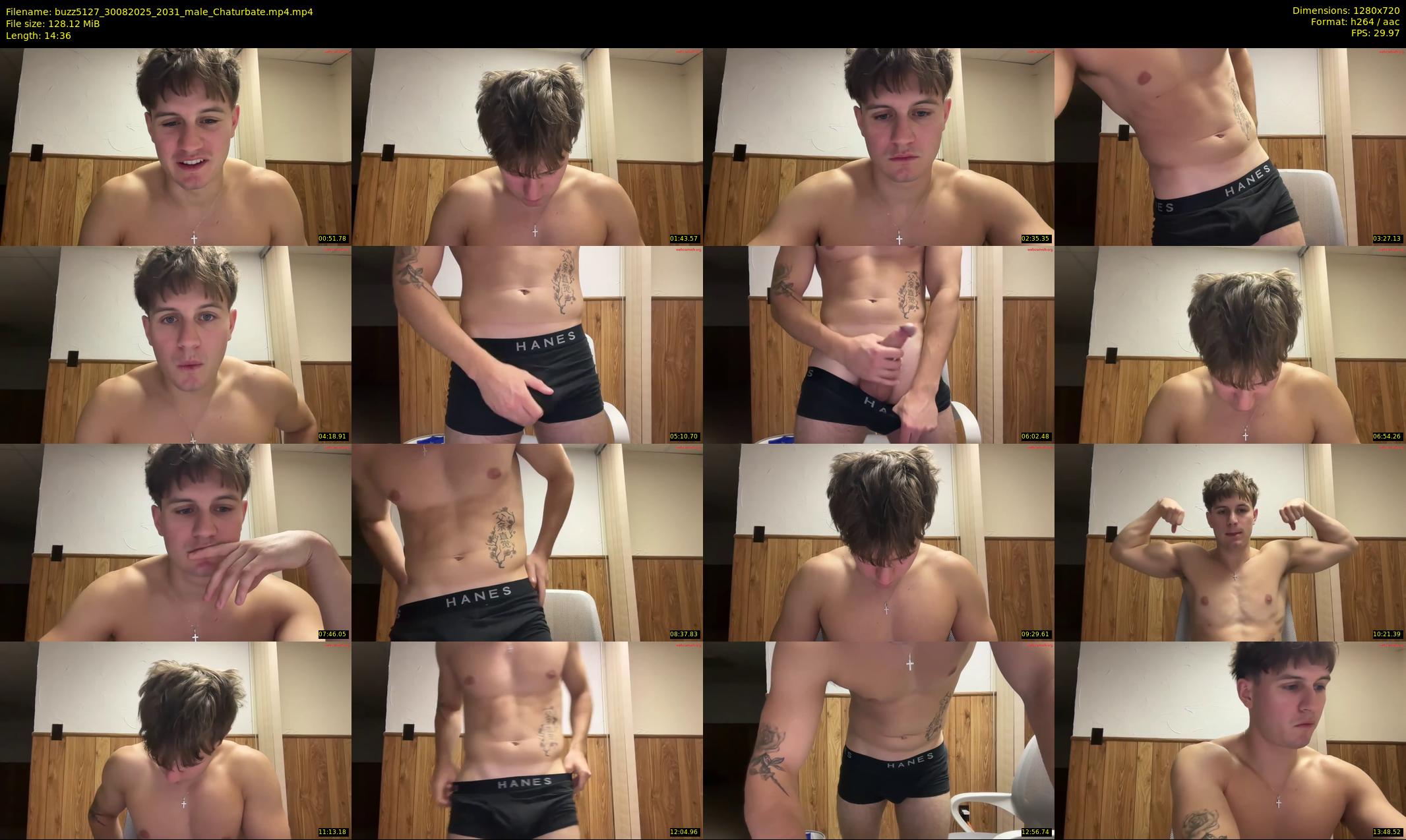 buzz5127 — 15 minute Chaturbate male cam show recording, 720p, Aug 30, 2025