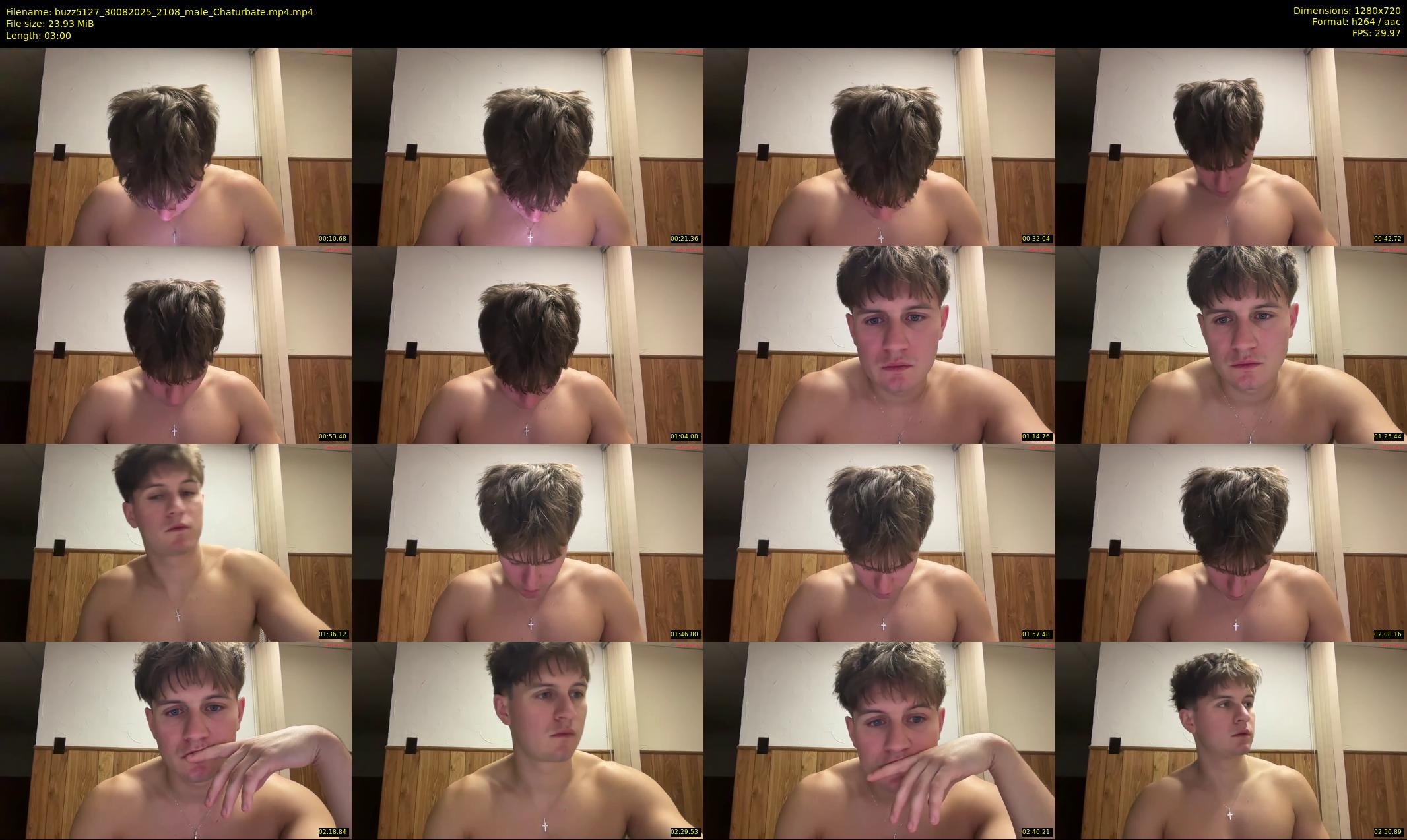 buzz5127 — 3 minute Chaturbate male cam show recording, 720p, Aug 30, 2025