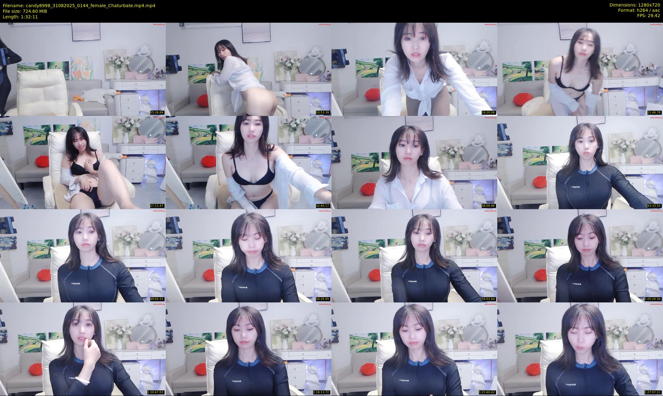 candy8998 — 93 minute Chaturbate female cam show recording, 720p, Aug 31, 2025