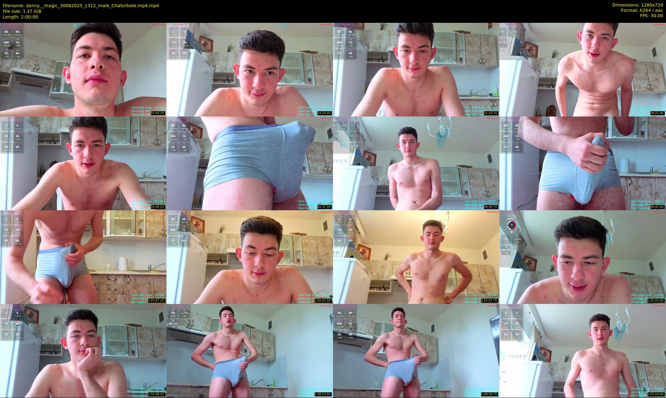 danny__magic — 120 minute Chaturbate male cam show recording, 720p, Aug 30, 2025