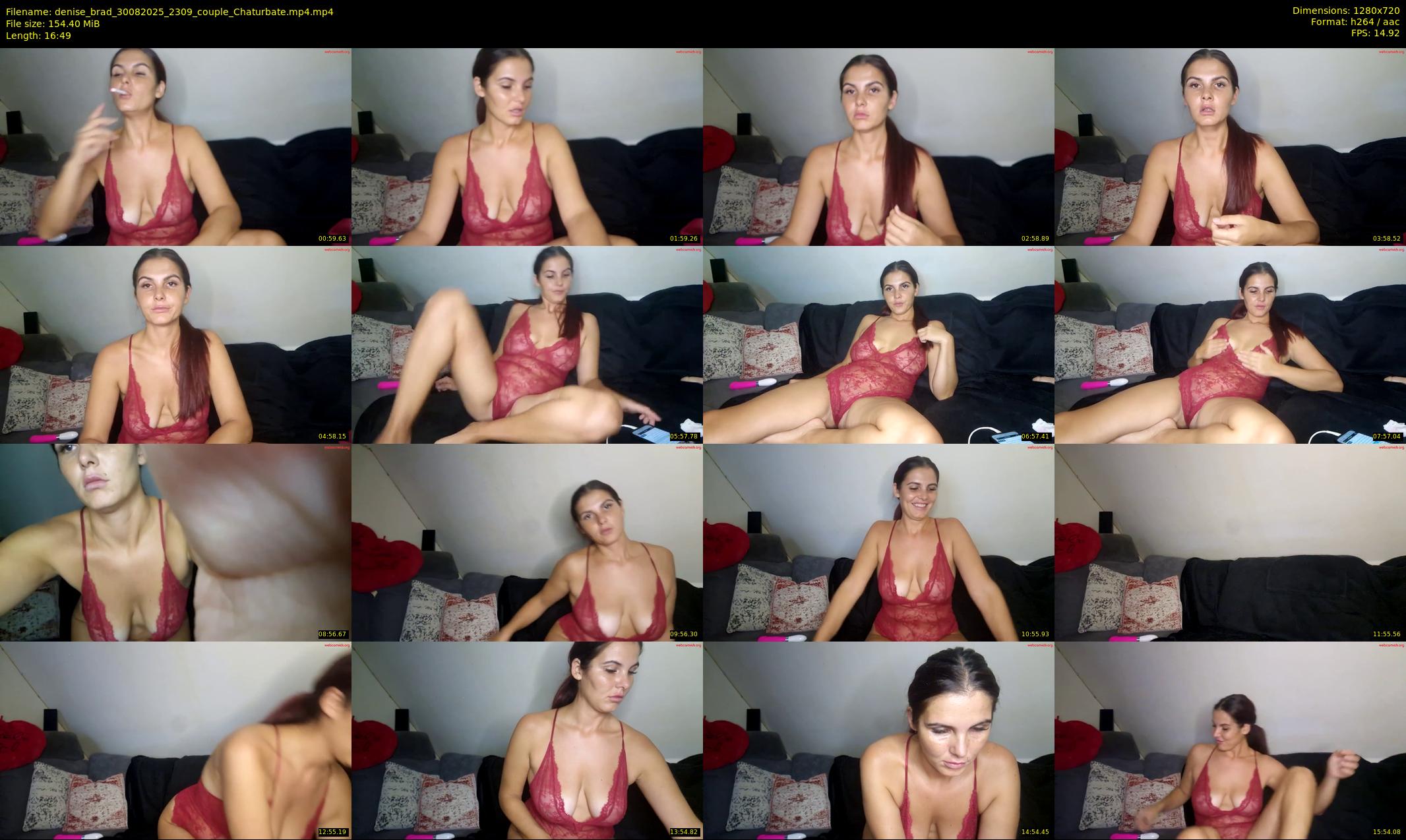 denise_brad — 17 minute Chaturbate couple cam show recording, 720p, Aug 30, 2025