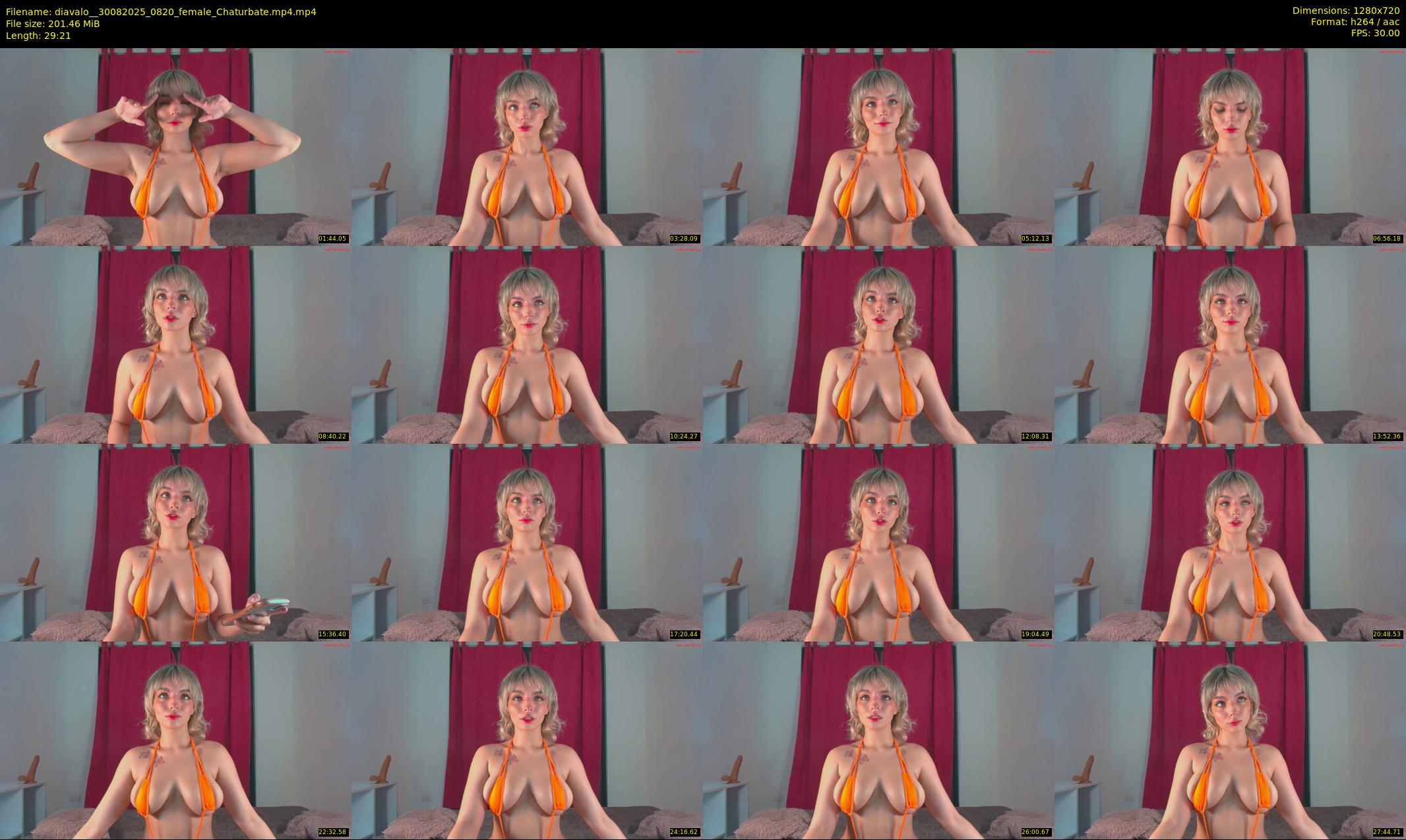 diavalo_ — 30 minute Chaturbate female cam show recording, 720p, Aug 30, 2025