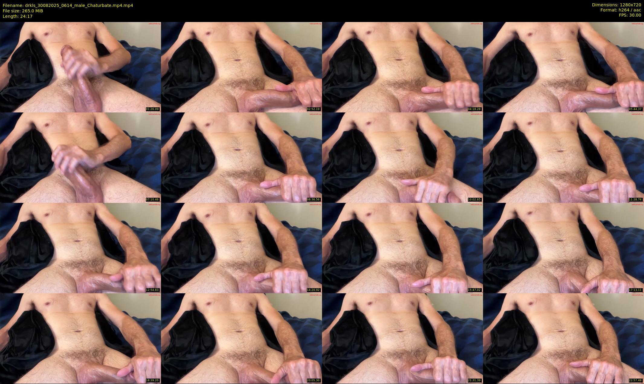 drkls — 25 minute Chaturbate male cam show recording, 720p, Aug 30, 2025