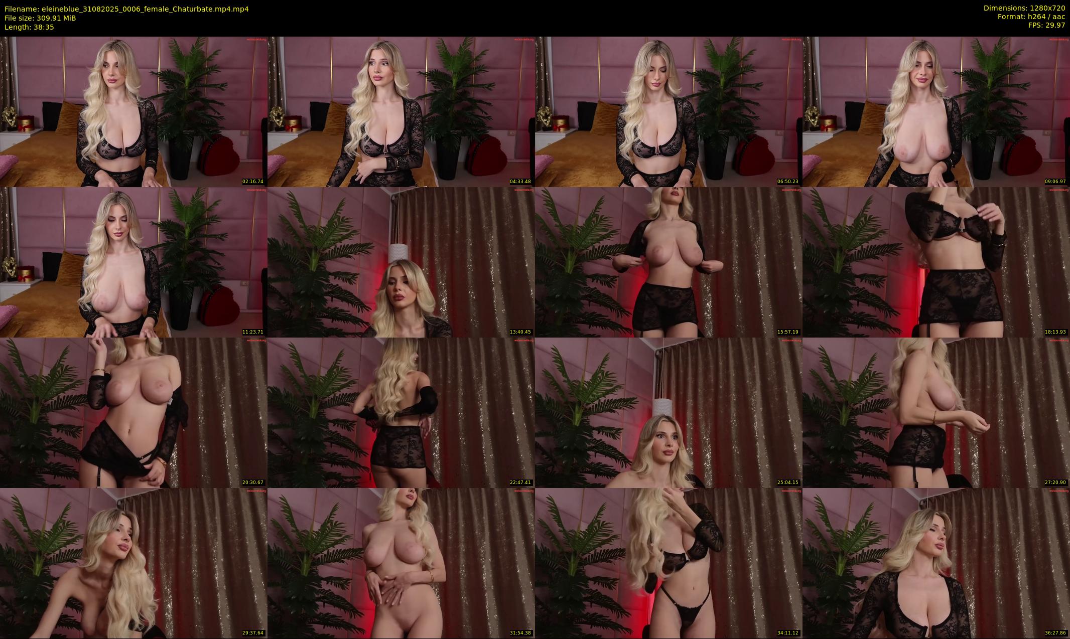 eleineblue — 39 minute Chaturbate female cam show recording, 720p, Aug 31, 2025