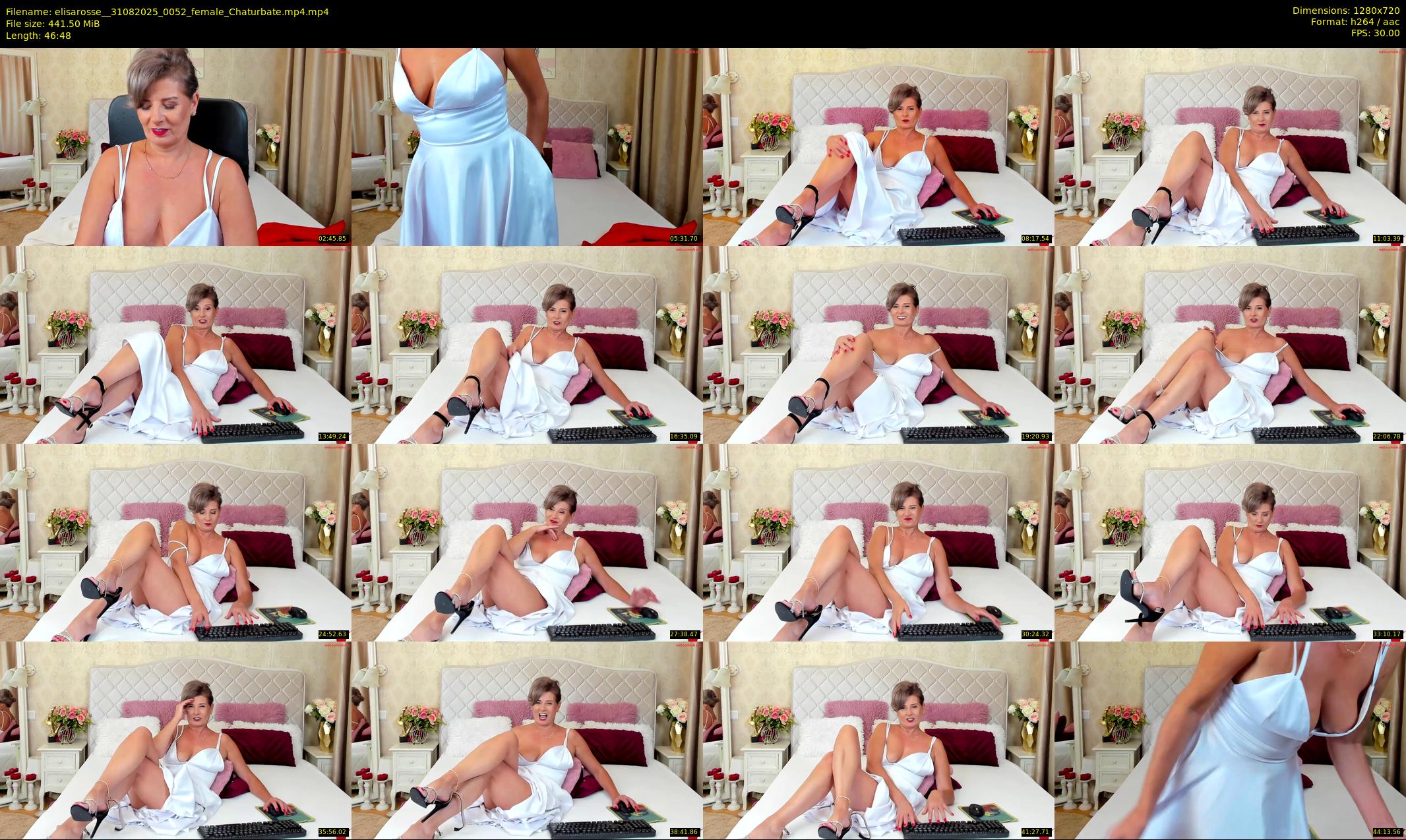 elisarosse_ — 47 minute Chaturbate female cam show recording, 720p, Aug 31, 2025