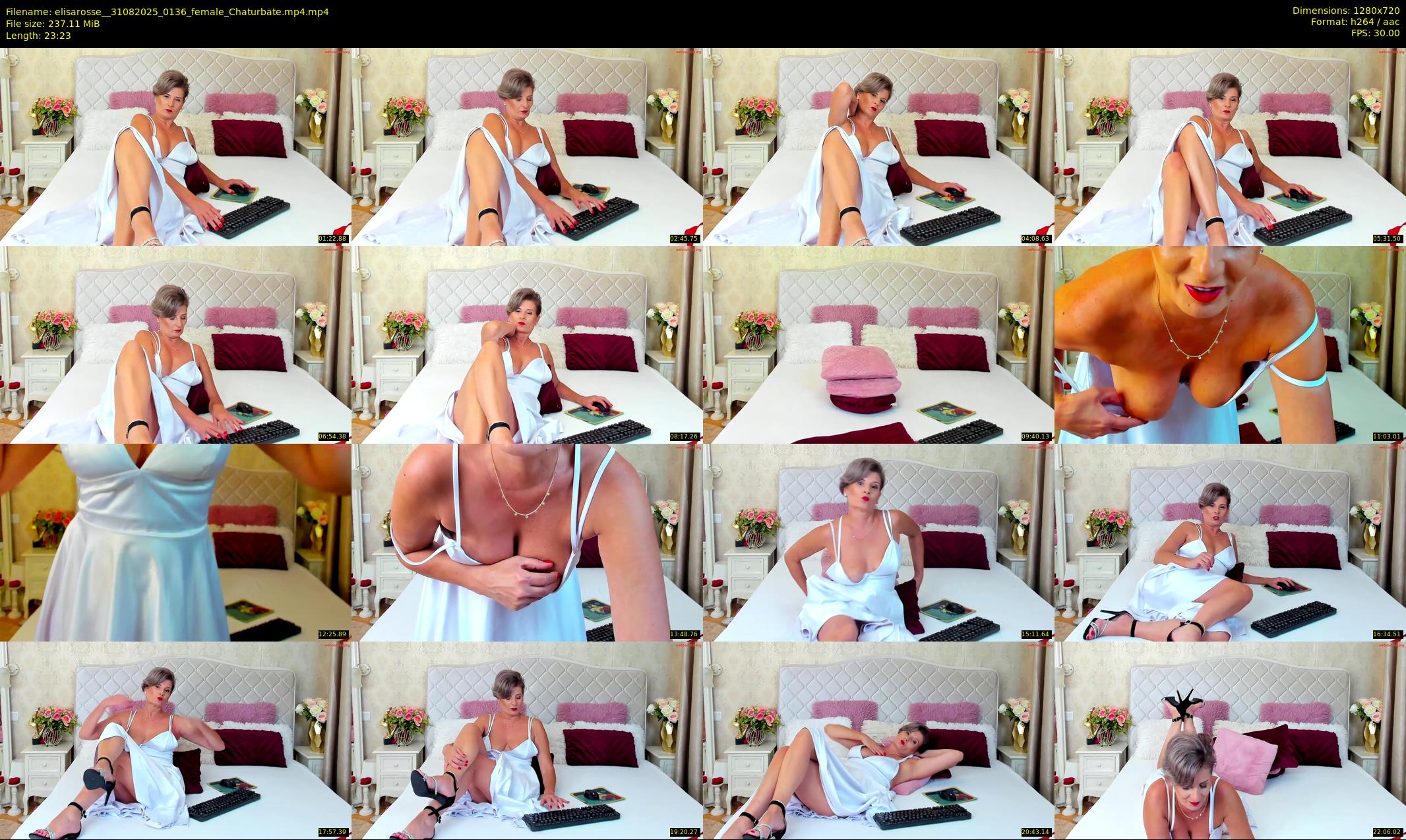 elisarosse_ — 24 minute Chaturbate female cam show recording, 720p, Aug 31, 2025