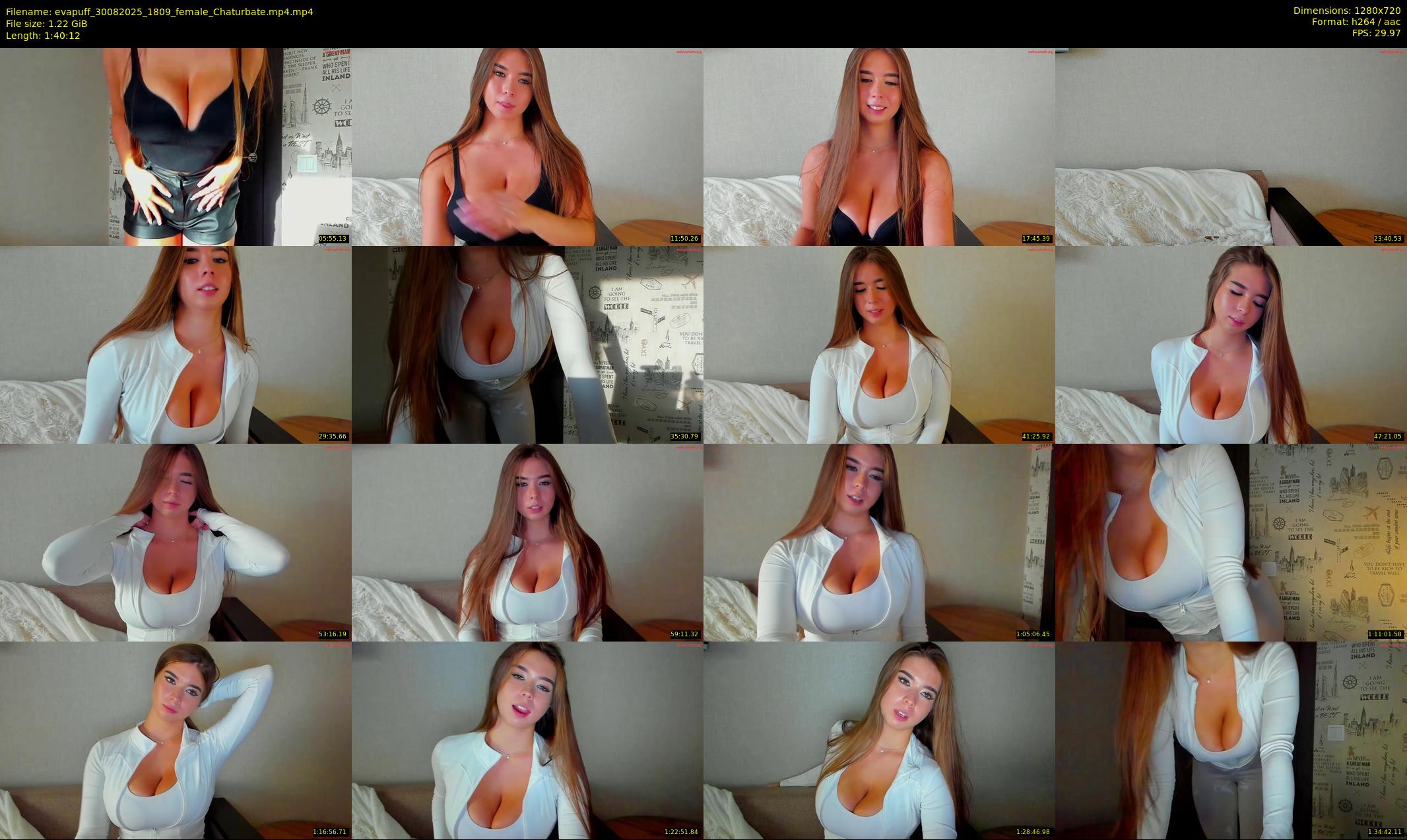 evapuff — 101 minute Chaturbate female cam show recording, 720p, Aug 30, 2025