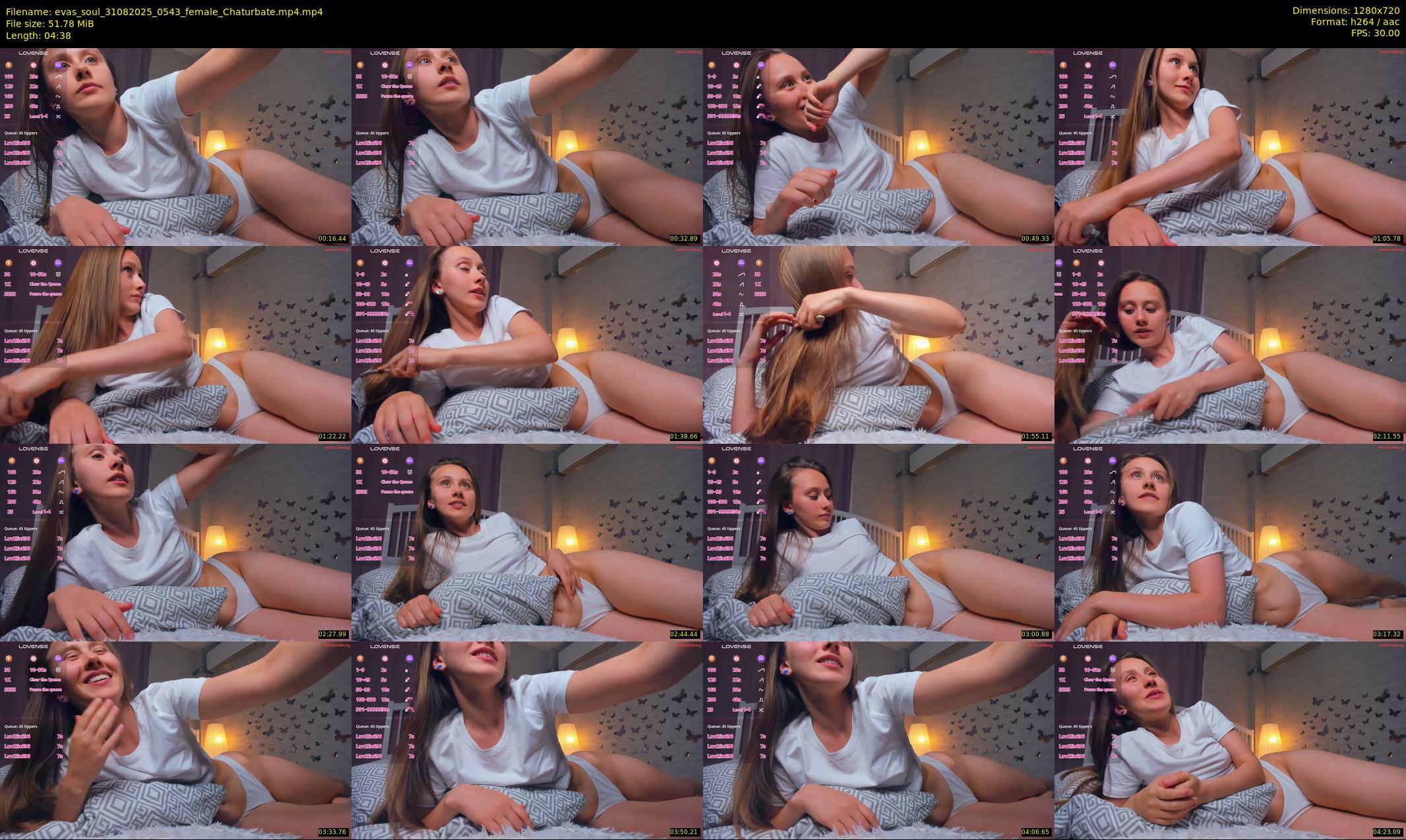 evas_soul — 5 minute Chaturbate female cam show recording, 720p, Aug 31, 2025
