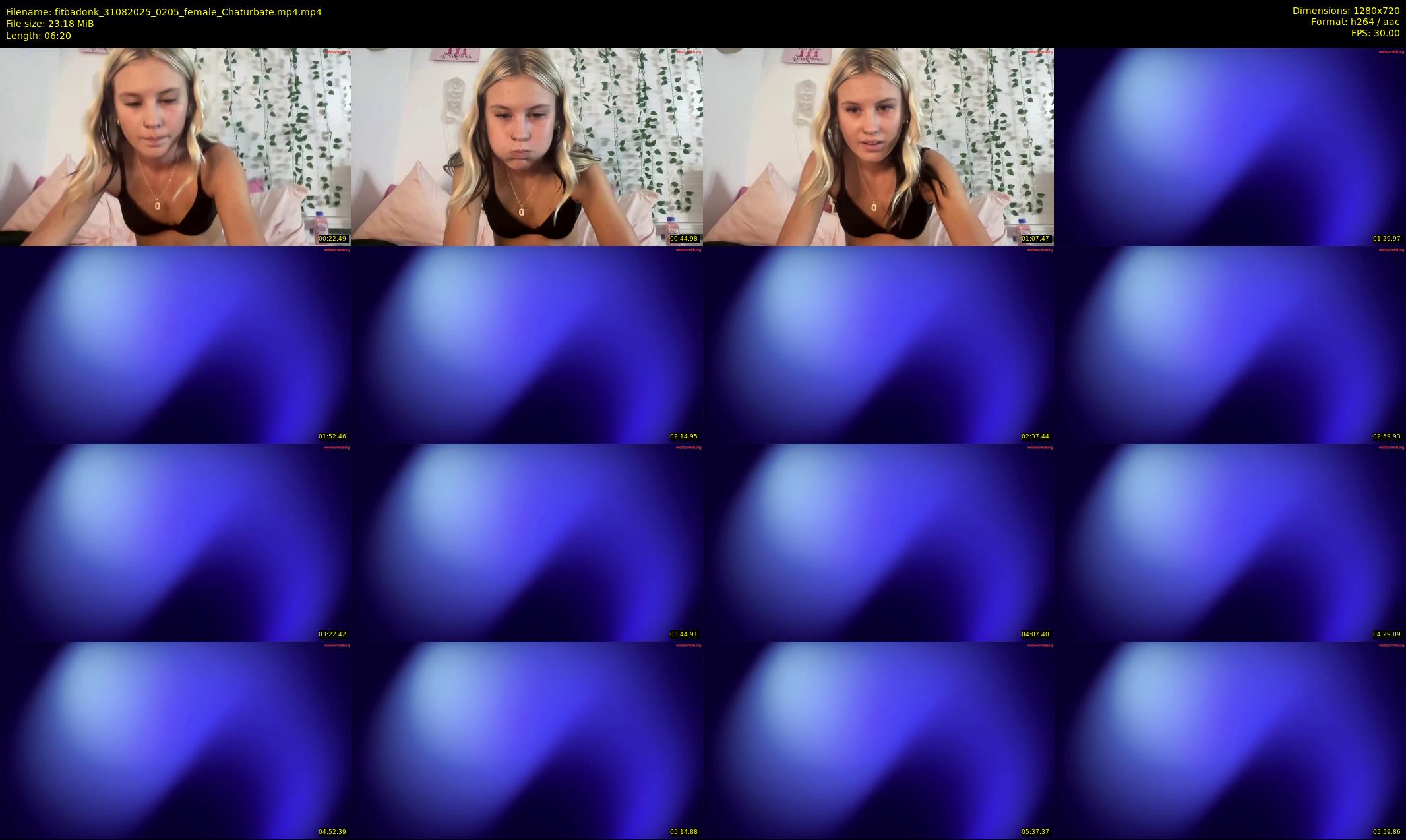 fitbadonk — 7 minute Chaturbate female cam show recording, 720p, Aug 31, 2025
