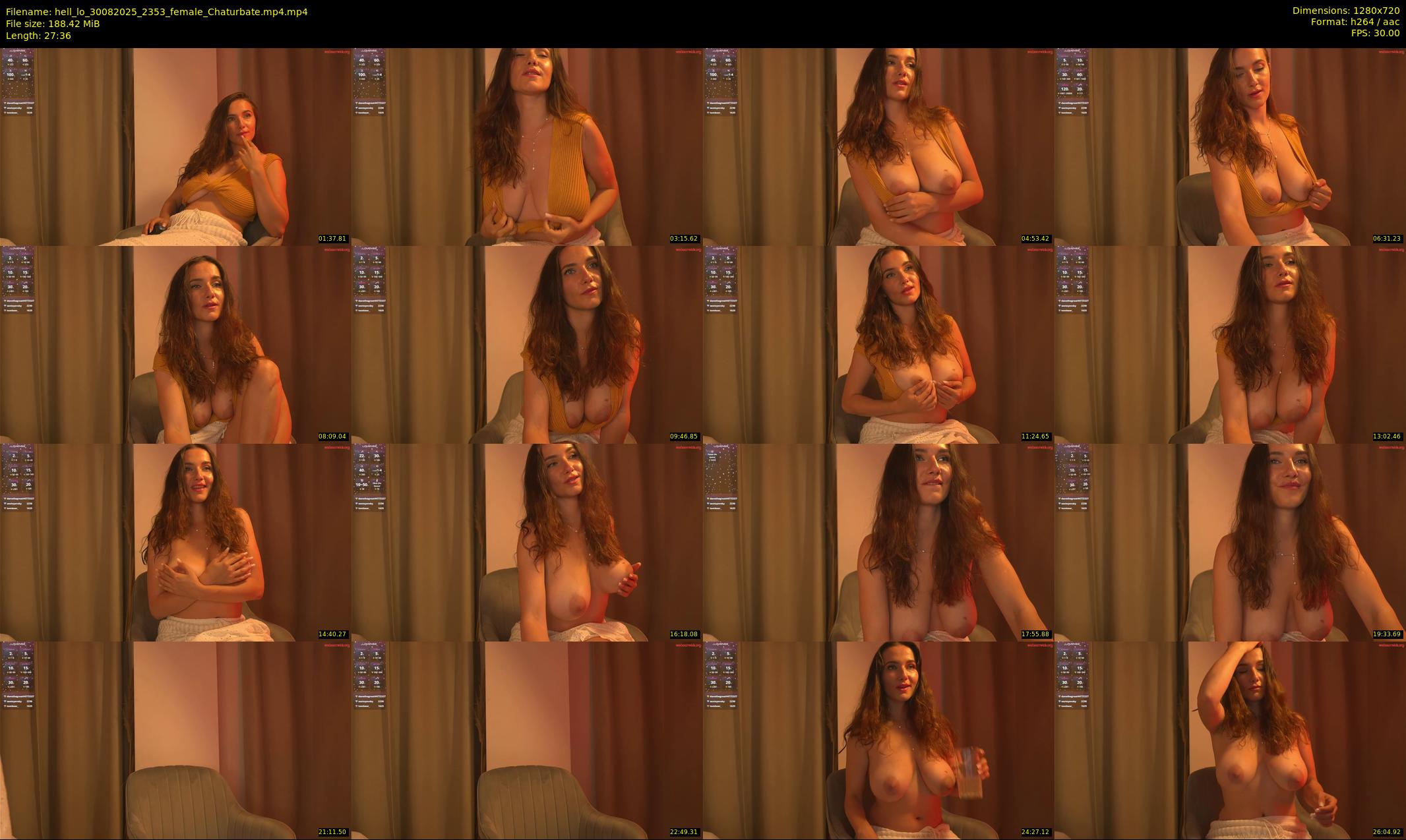 hell_lo — 28 minute Chaturbate female cam show recording, 720p, Aug 30, 2025