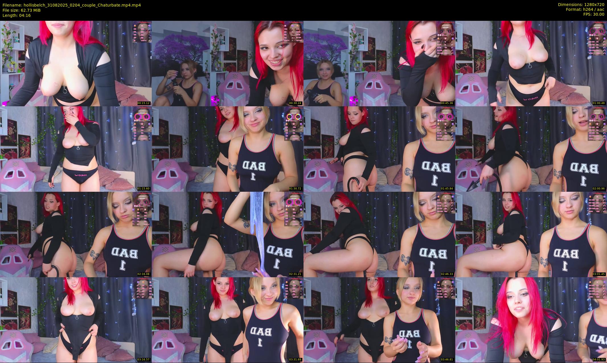 hollisbelch — 5 minute Chaturbate female cam show recording, 720p, Aug 31, 2025