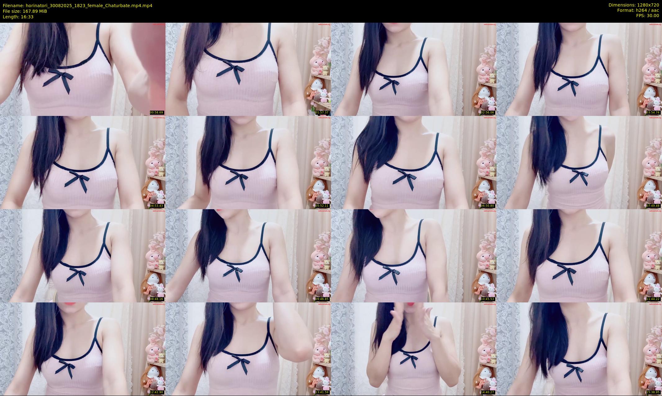 horinatori — 17 minute Chaturbate female cam show recording, 720p, Aug 30, 2025
