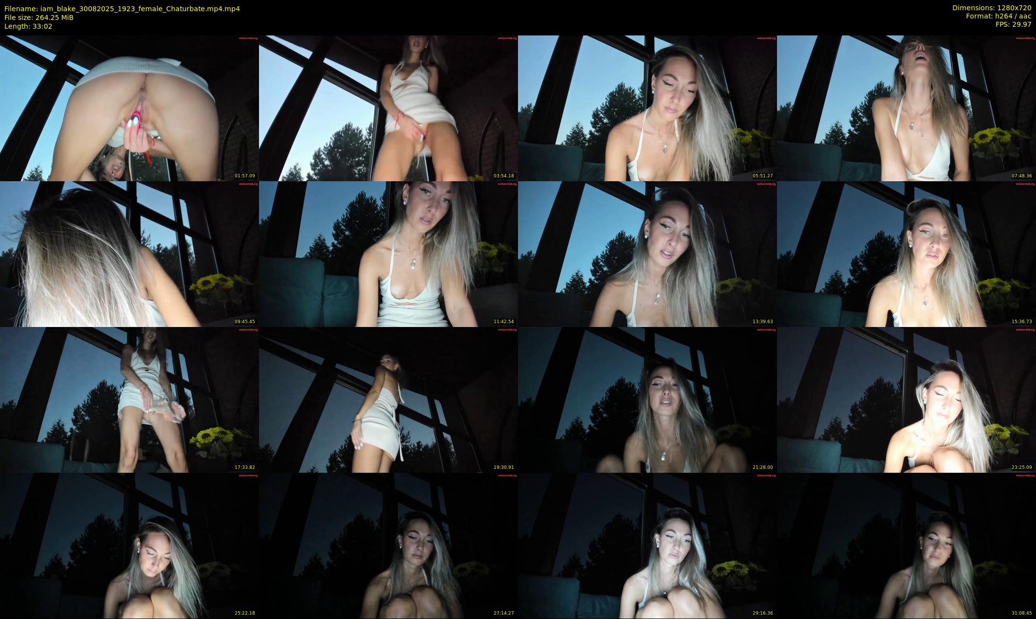 iam_blake — 34 minute Chaturbate female cam show recording, 720p, Aug 30, 2025