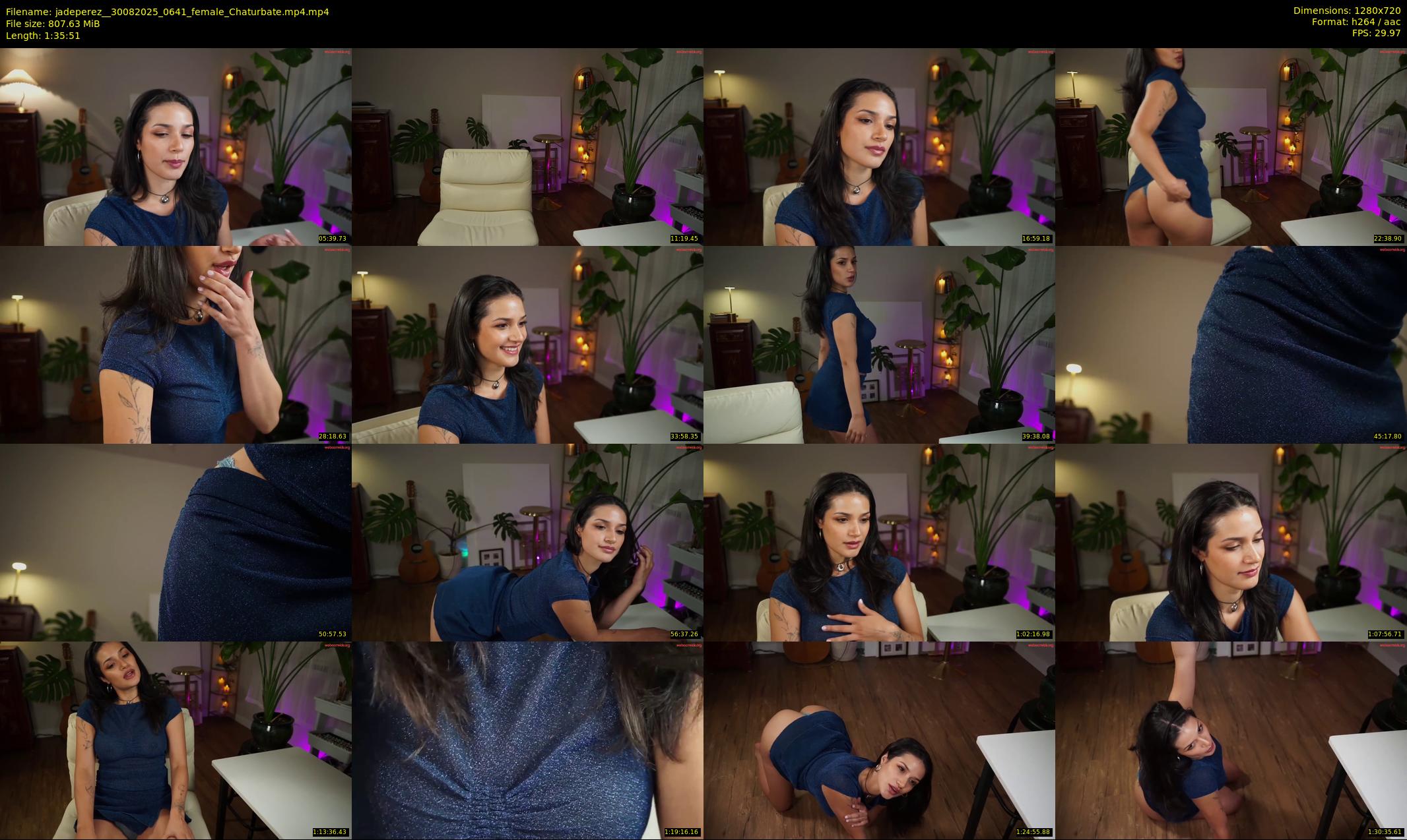 jadeperez_ — 96 minute Chaturbate female cam show recording, 720p, Aug 30, 2025