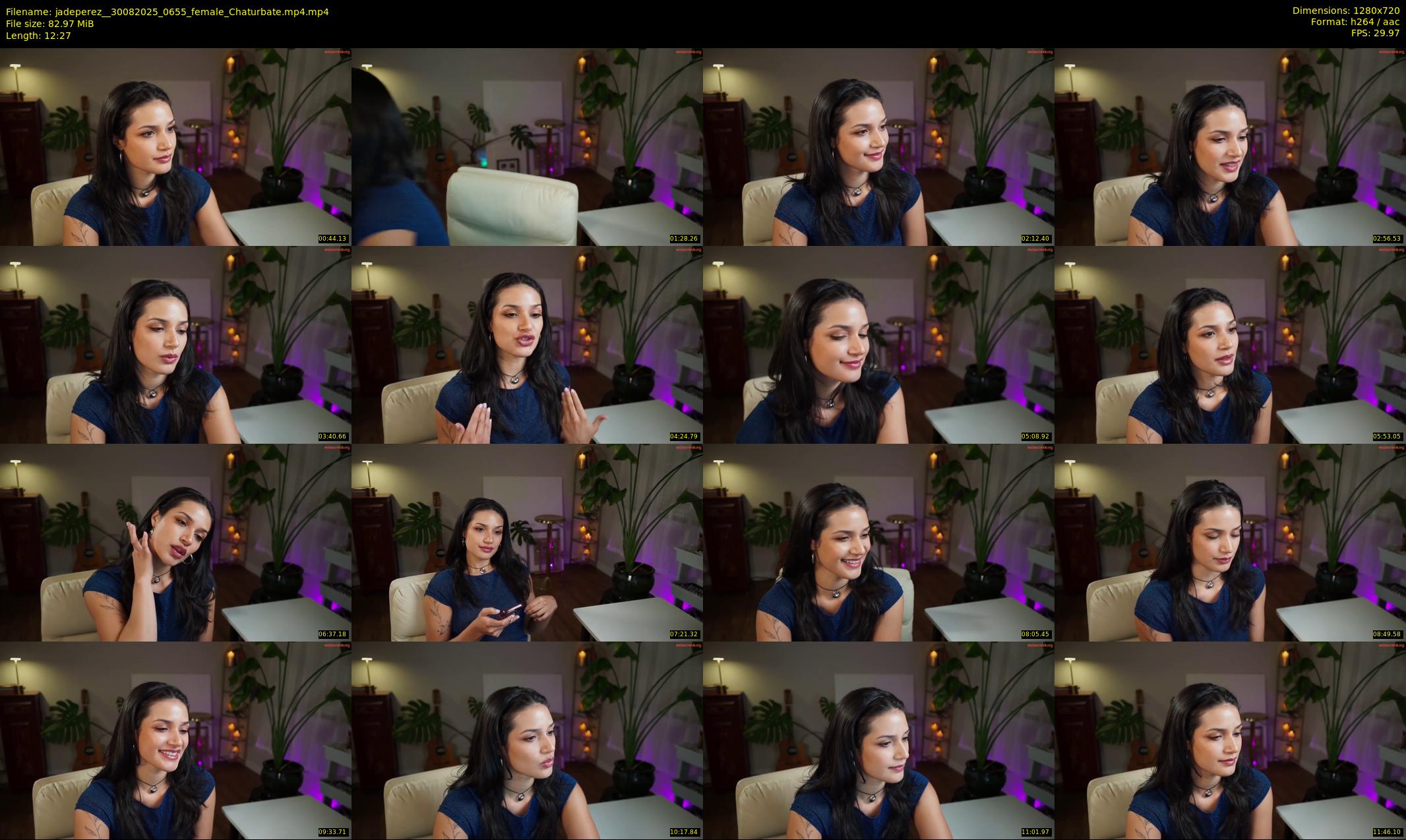 jadeperez_ — 13 minute Chaturbate female cam show recording, 720p, Aug 30, 2025